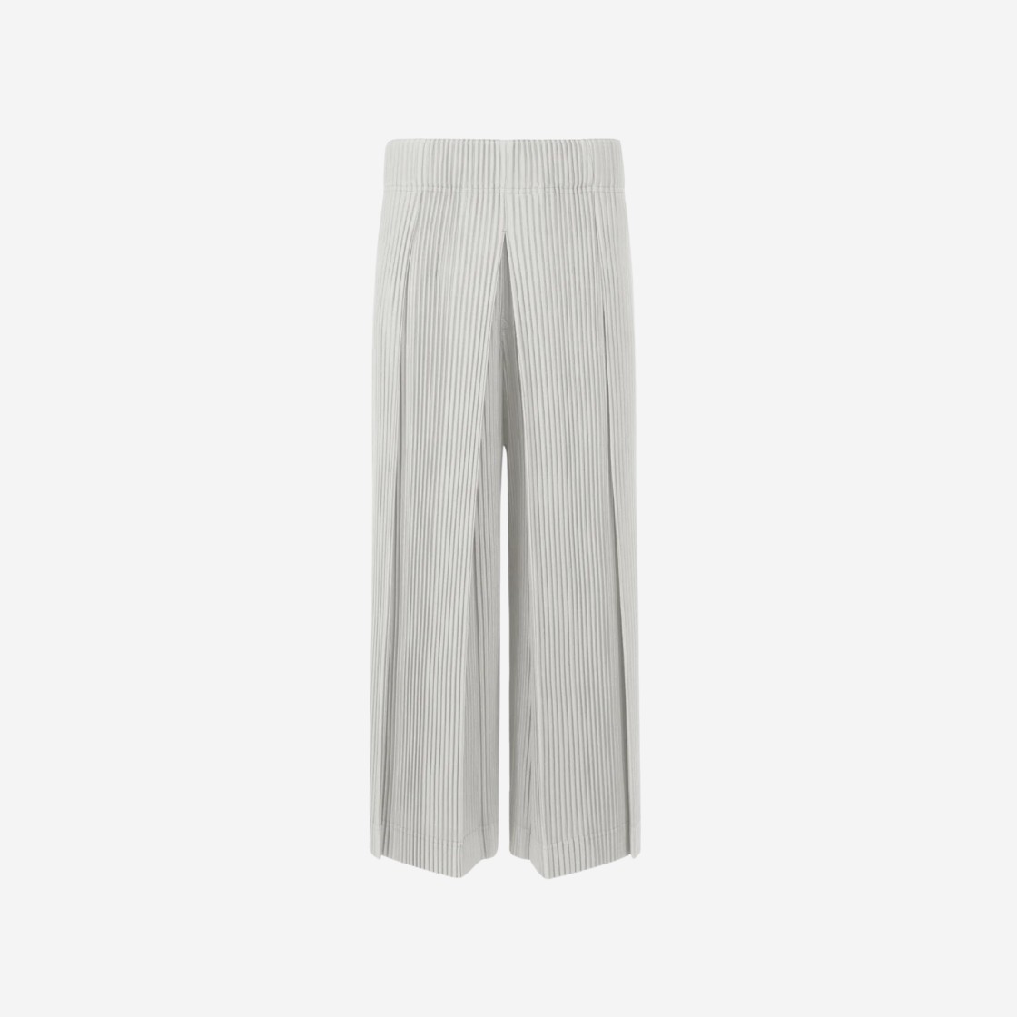 Homme Plisse Issey Miyake Tucked Wide Pants Light Gray 상세 이미지 1