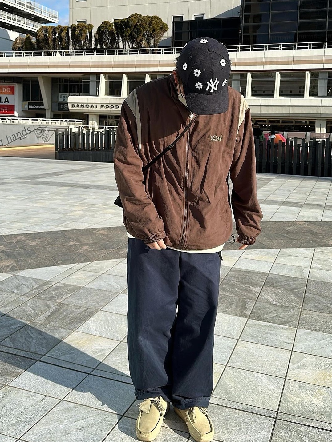 [KREAM 단독] NICK GEAR 3D Flower Cap Black (Green Badge), NICK GEAR 3D Flower Cap Navy (Navy Badge) 착용 스타일