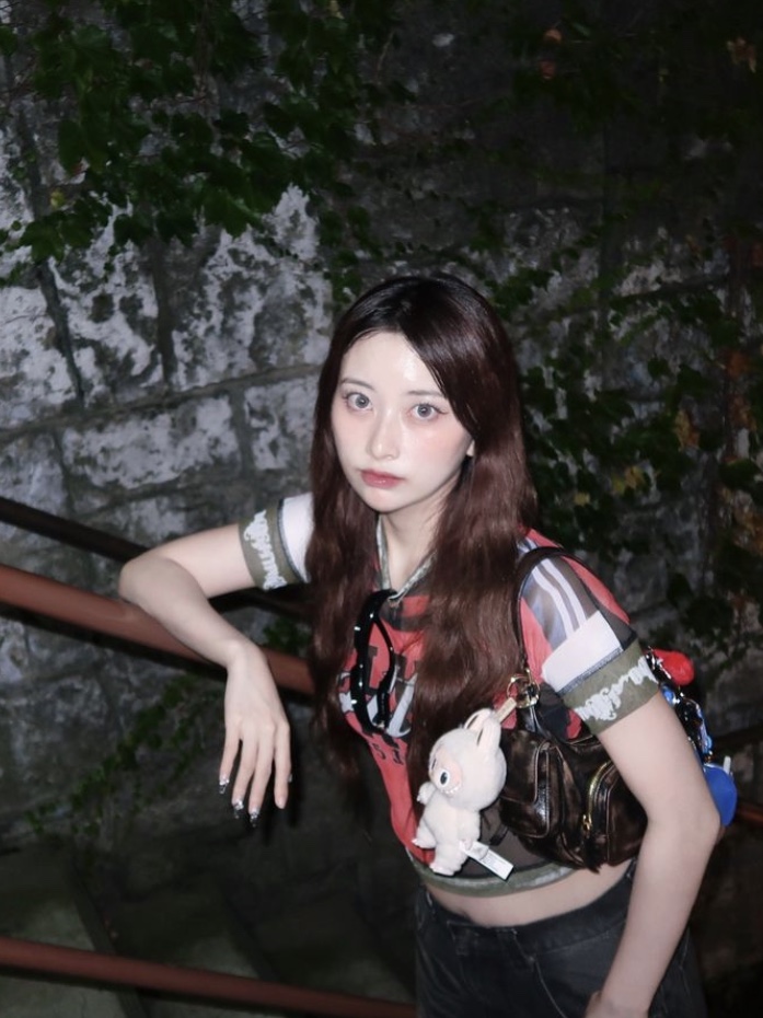 Ottolinger Women Mesh T-Shirt Soccer Print 착용 스타일 - 6
