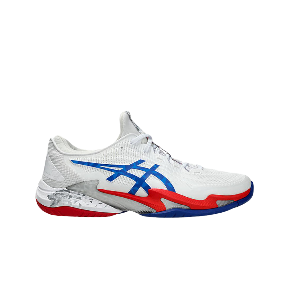 아식스 코트 FF 3 노박 파리 화이트 아식스 블루