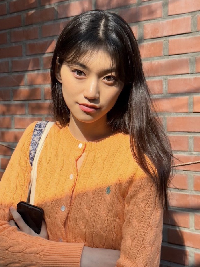[30%적립] Polo Ralph Lauren Women Cable Knit Cotton Crewneck Cardigan Yellow, [30%적립] Polo Ralph Lauren Women Cable Knit Cotton Crewneck Cardigan Green 착용 스타일 - 1