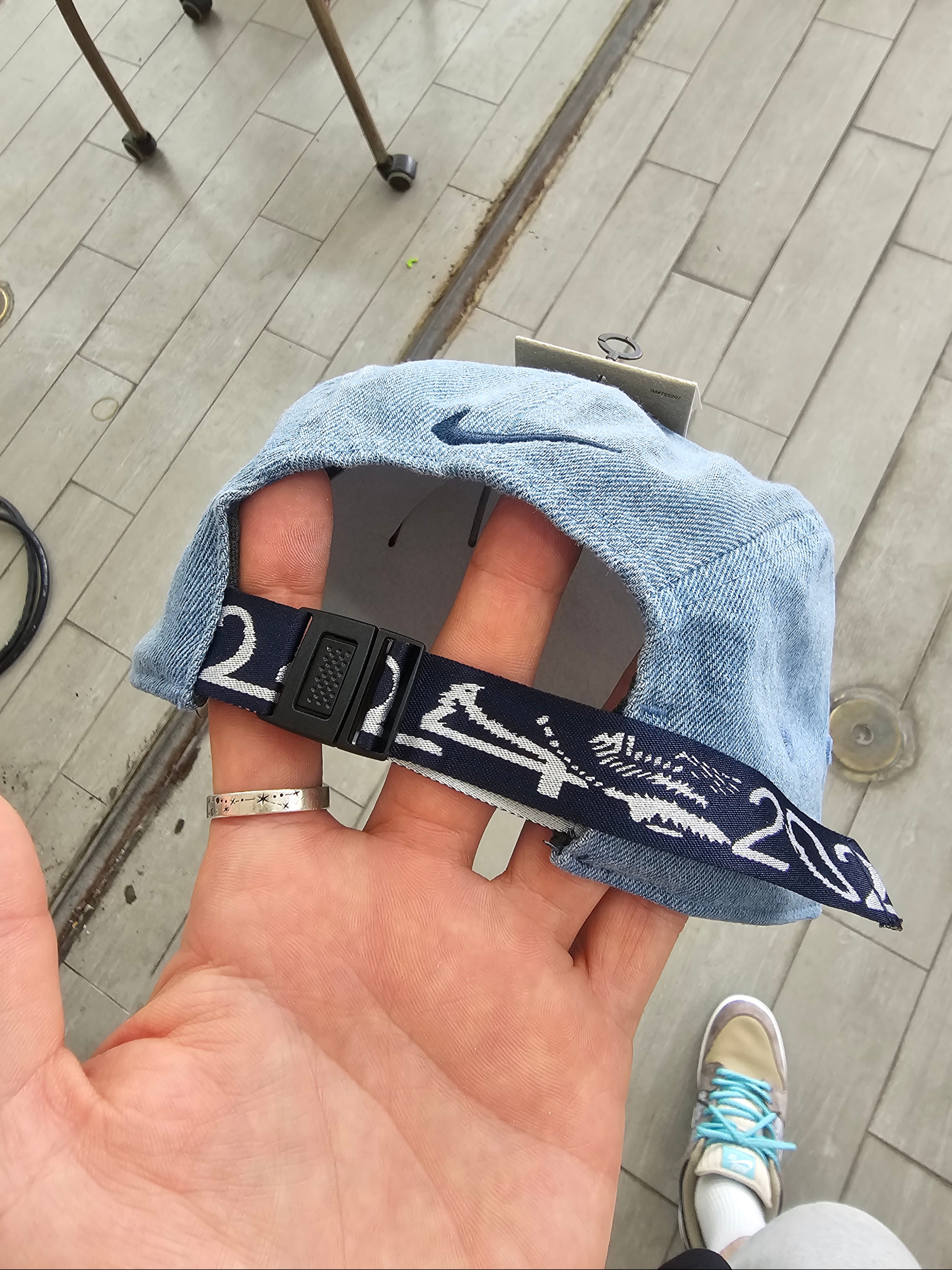 Nike Team USA Dri-Fit Fly Denim Cap Ashen Slate 착용 스타일 - 2