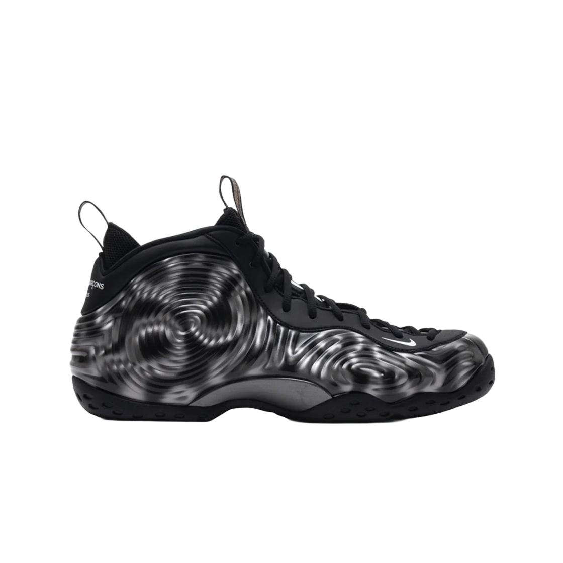 나이키 x 꼼데가르송 옴므 플러스 에어 폼포짓 원 SP 블랙 화이트(Nike x Comme des Garcons Homme Plus Air Foamposite One SP Black White)