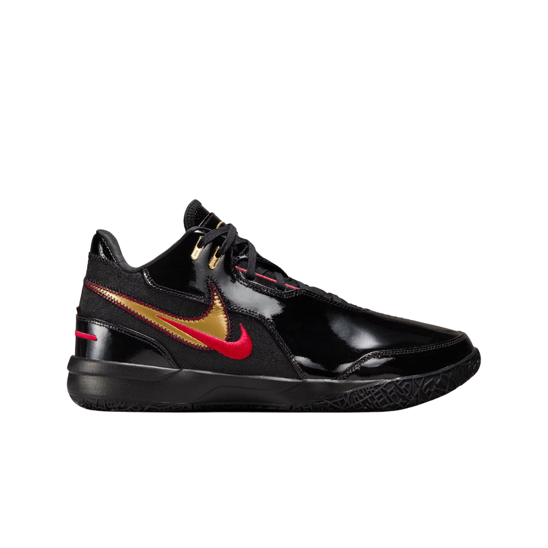 나이키 르브론 NXXT 젠 AMPD EP 블랙 유니버시티 레드(Nike LeBron NXXT Gen AMPD EP Black University Red)