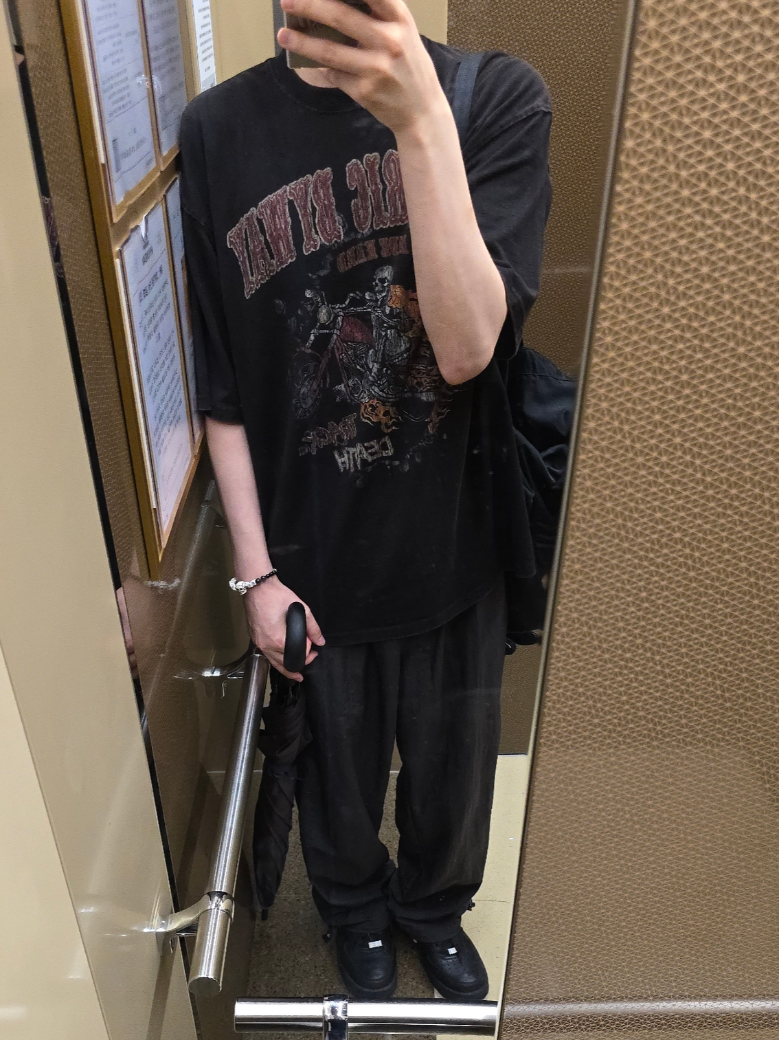 Nike x Ambush Air Force 1 Low SP Black 착용 스타일