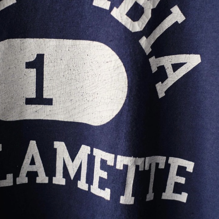 Ciota Football T-Shirts Navy 착용 스타일 - 3