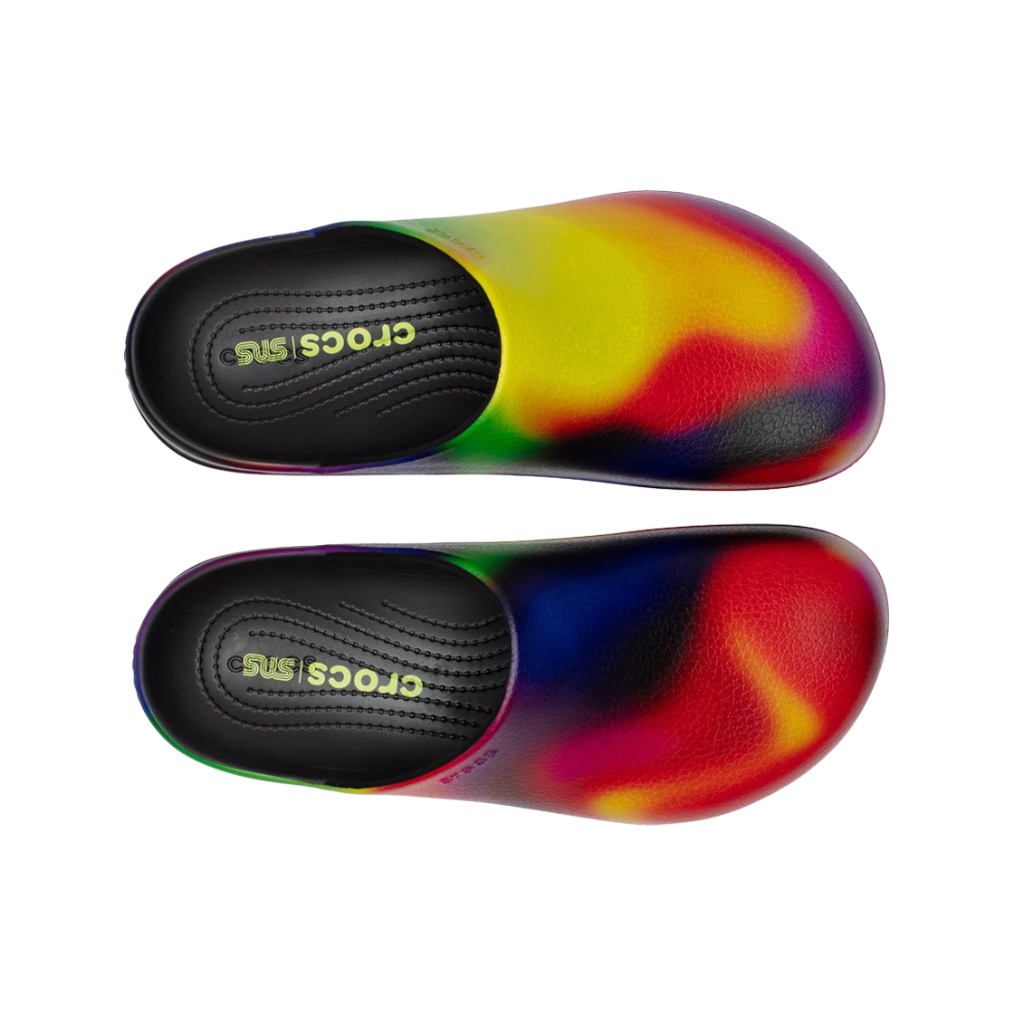 크록스 x SNS 딜런 클로그 네온 그린(Crocs x SNS Dylan Clog Neon Green) - 2