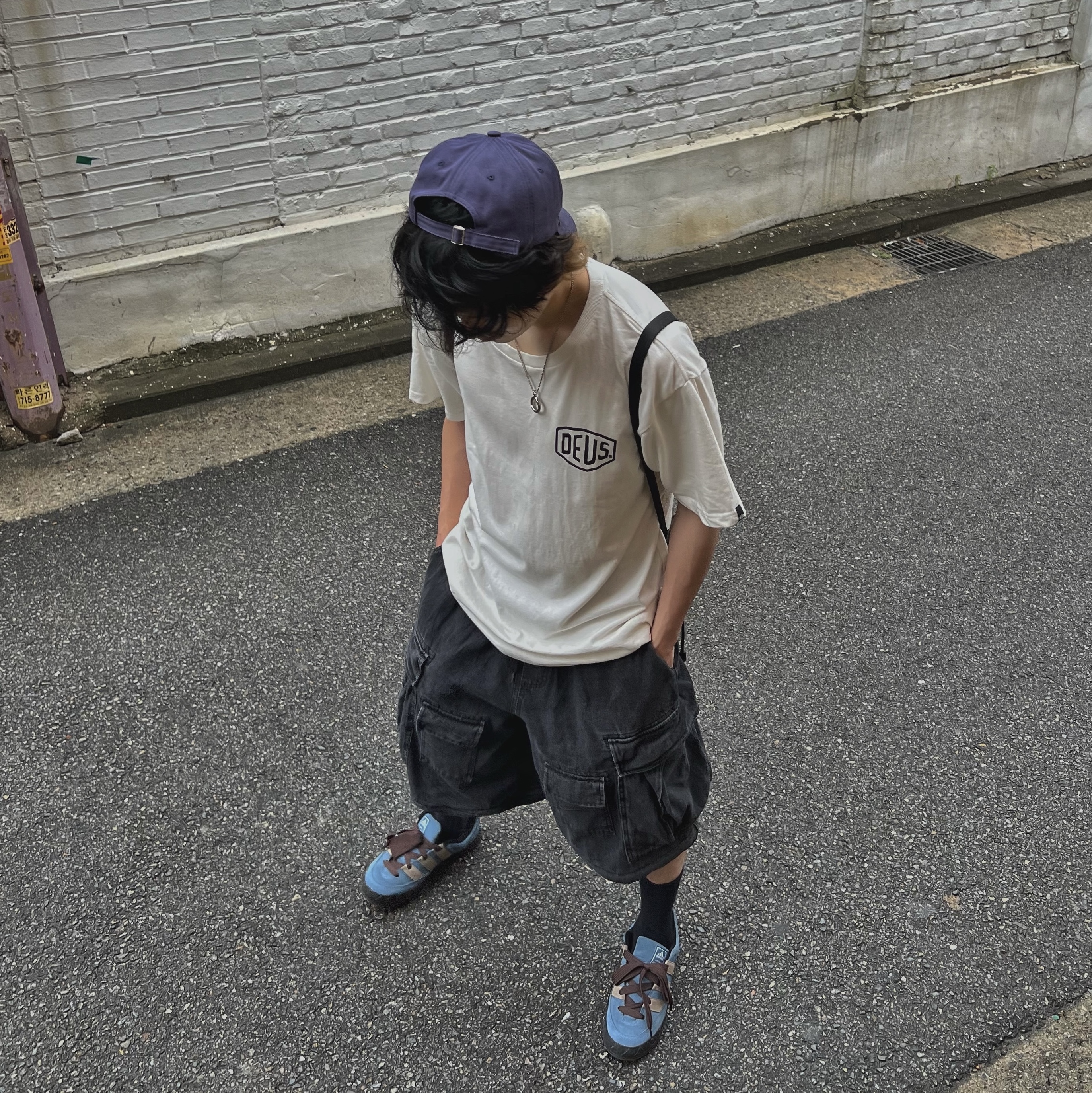 Adidas Adimatic Phantone 착용 스타일 - 3