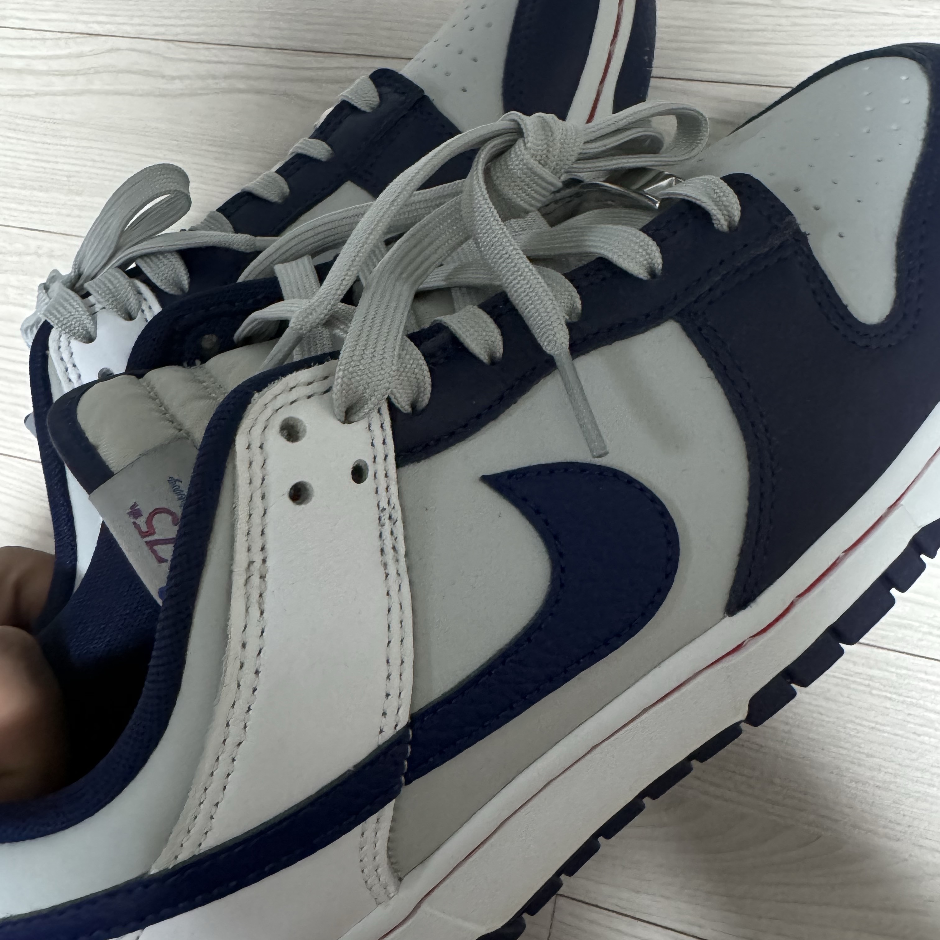 Nike x NBA Dunk Low Retro EMB Nets 착용 스타일
