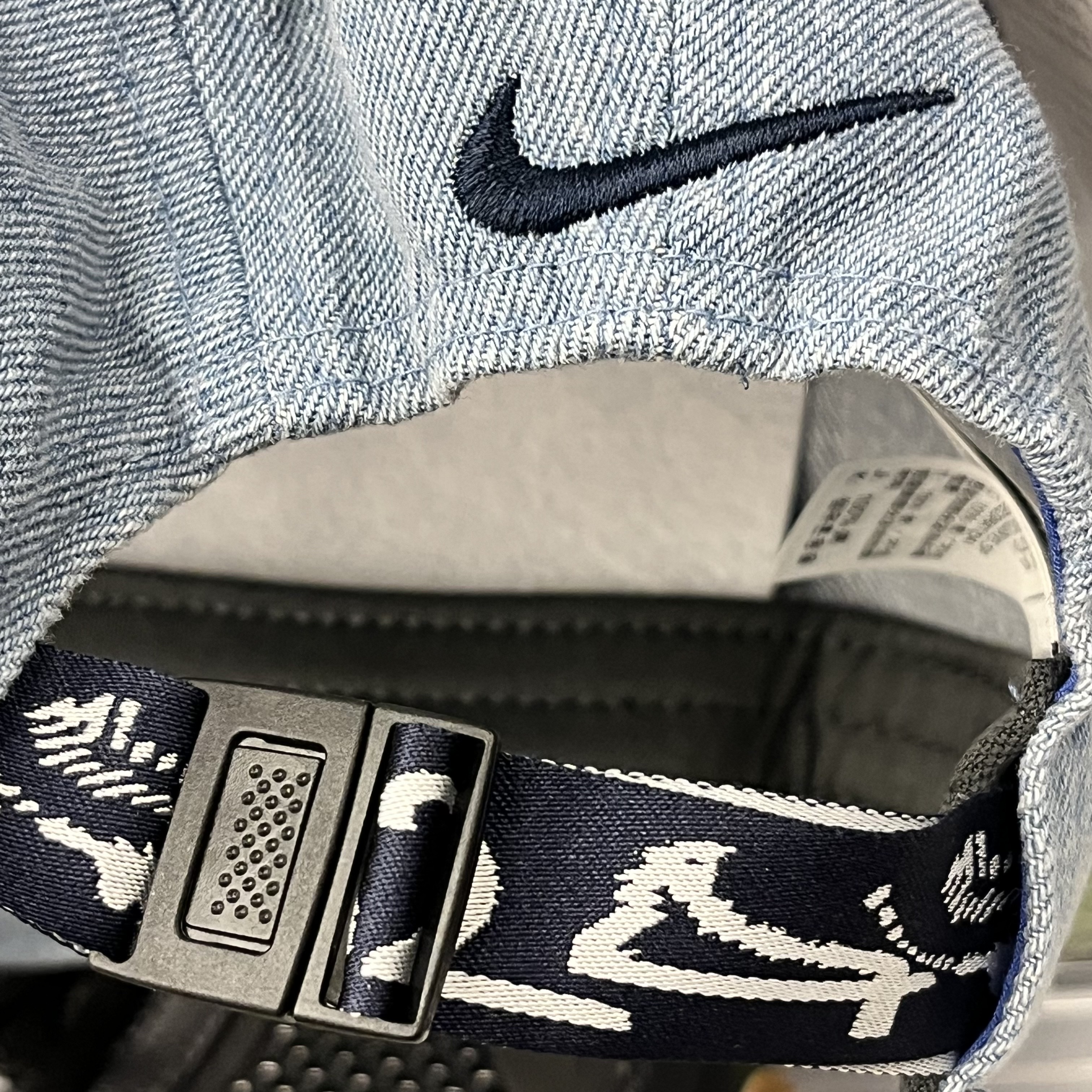 Nike Team USA Dri-Fit Fly Denim Cap Ashen Slate 착용 스타일 - 2