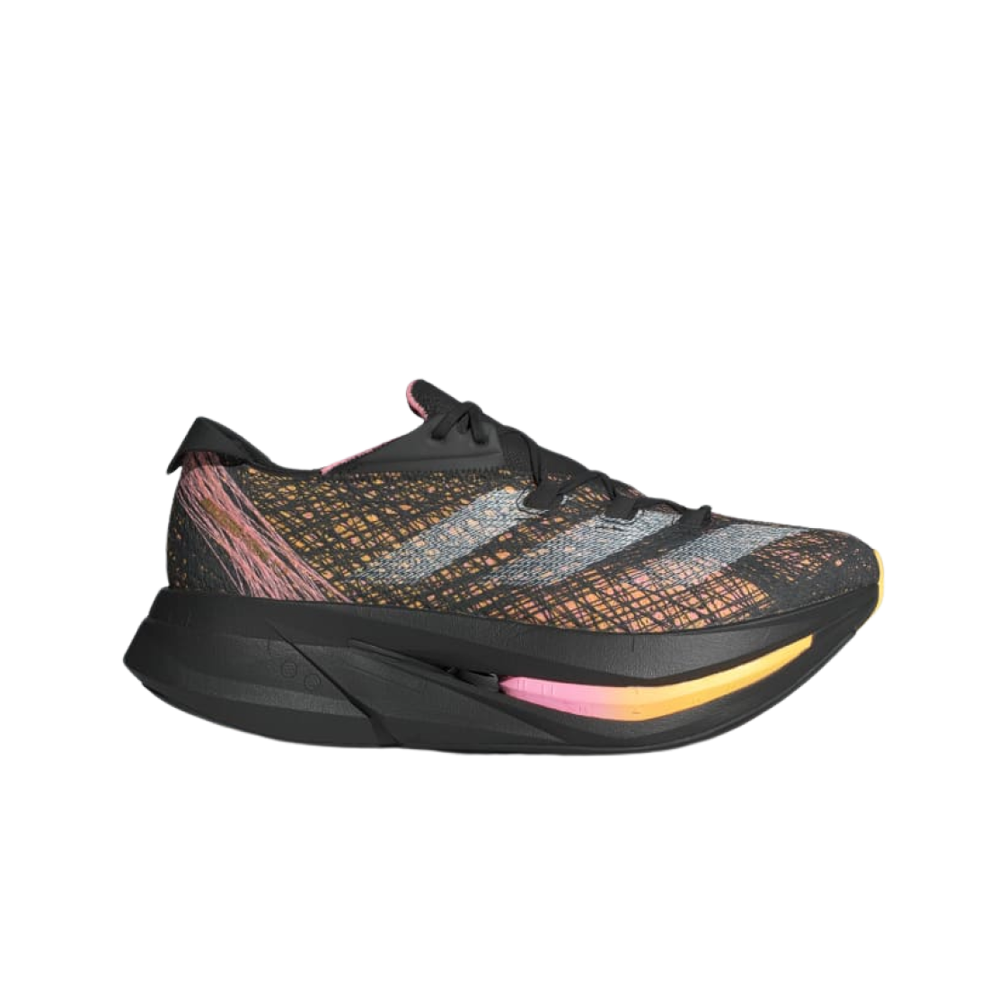 아디다스 아디제로 프라임 X 2 스트렁 코어 블랙 제로 메탈릭 스파크(Adidas Adizero Prime X 2 Strung Core Black Zero Metallic Spark)