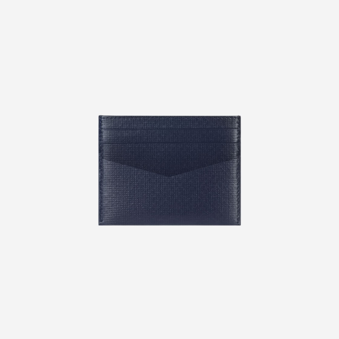 Givenchy Card Holder in 4G Classic Leather Navy Black 상세 이미지 2