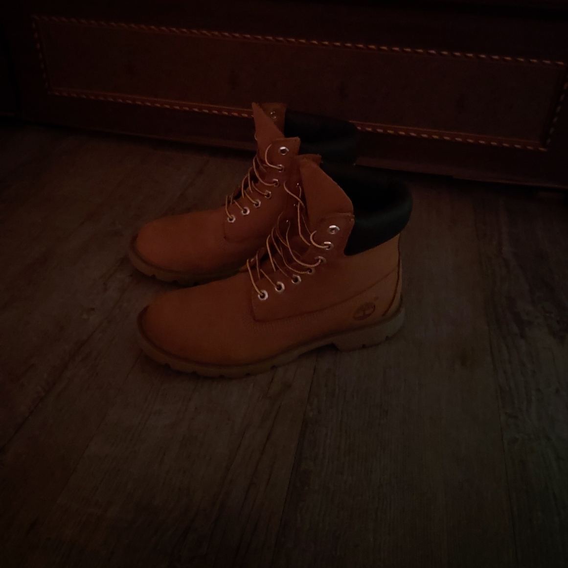 Timberland Premium 6 inch Waterproof Boot Wheat Nubuck - Wide 착용 스타일 - 2