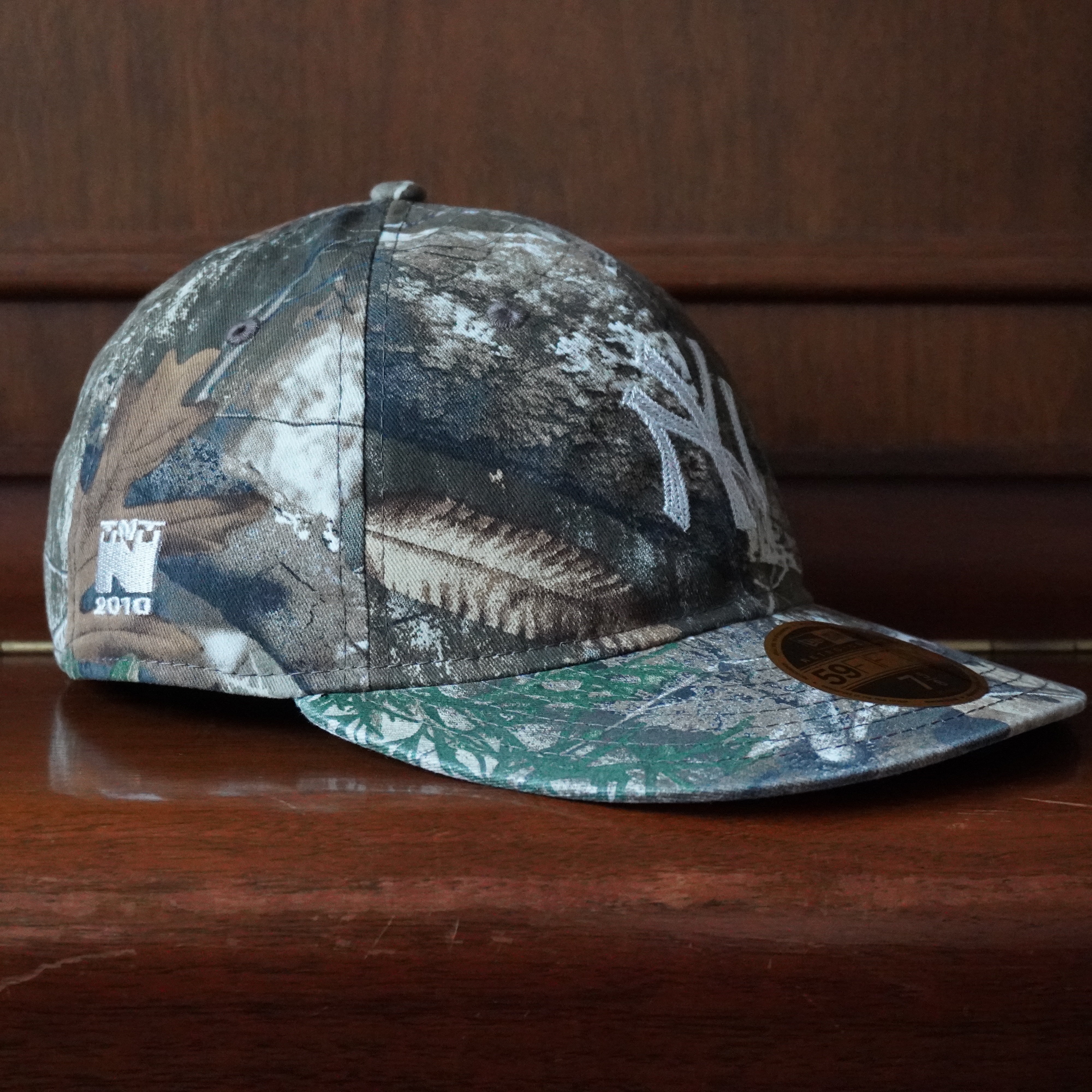 Thisisneverthat x New Era x MLB New York Yankees 59Fifty Retro Crown Cap Realtree 착용 스타일 - 7