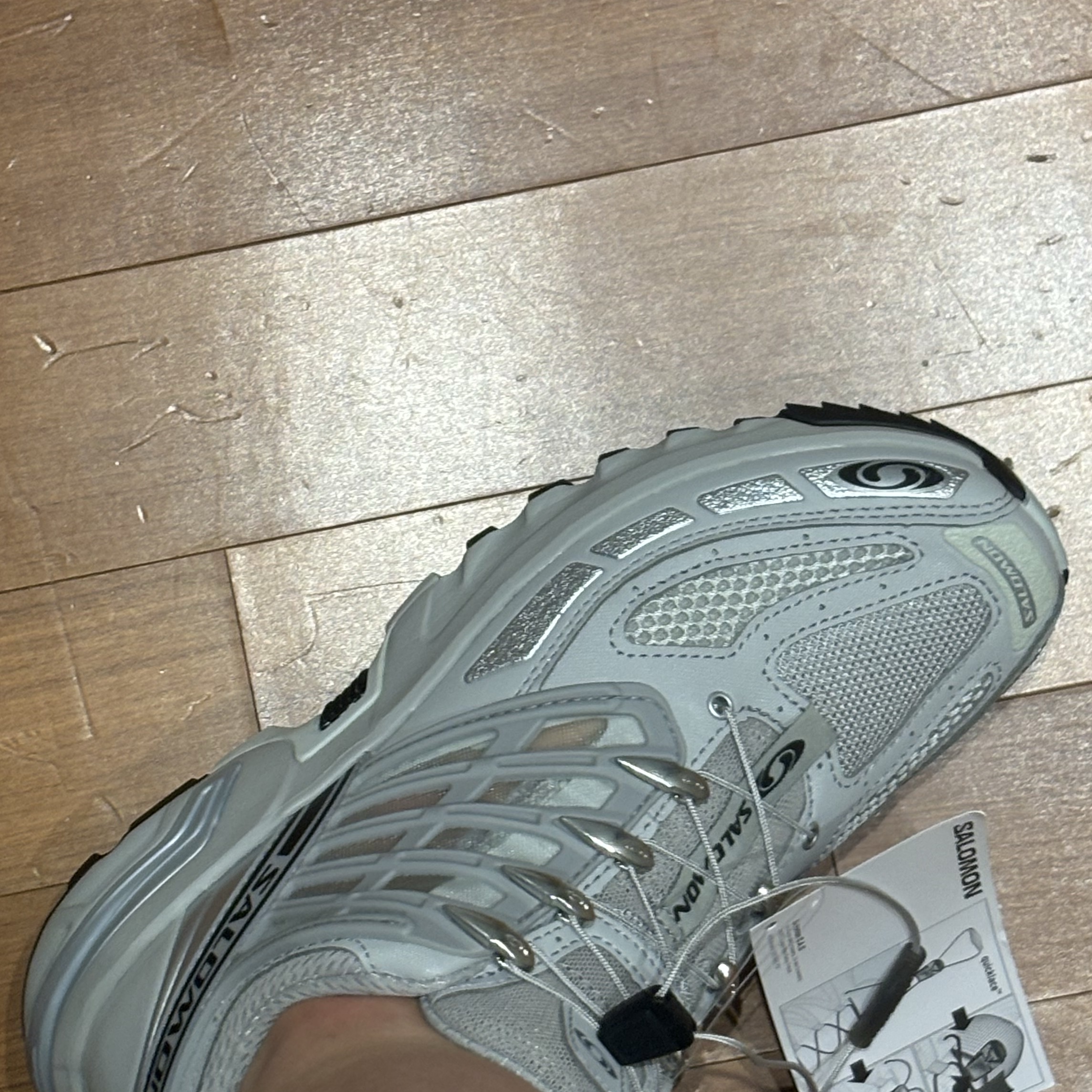 Salomon ACS Pro Metal Ghost 착용 스타일