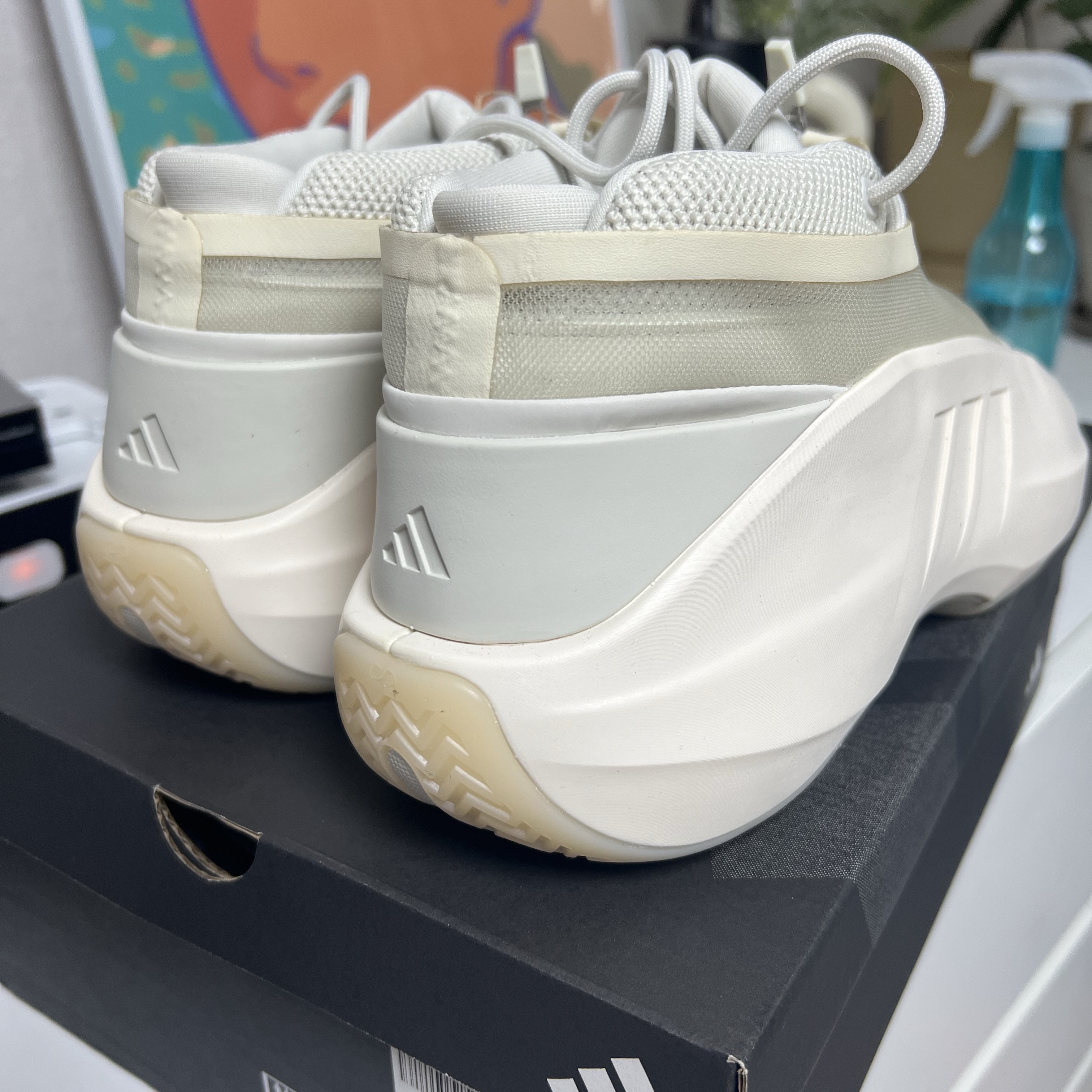 Adidas Crazy IIInfinity Chalk White 착용 스타일 - 2