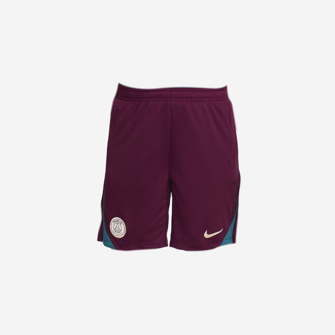 Nike Paris Saint-Germain Jordan Dry-Fit Strike Knit Football Shorts Bordeaux Geode Teal - Asia 상세 이미지 1