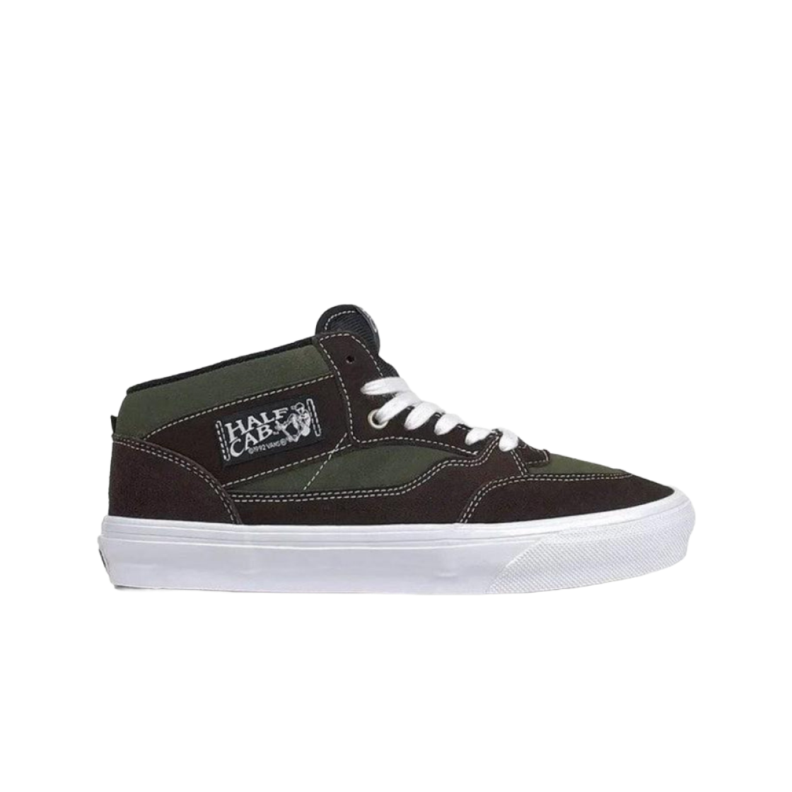 반스 스케이트 하프 캡 '92 VCU 다크 브라운 화이트(Vans Skate Half Cab '92 VCU Dark Brown White)