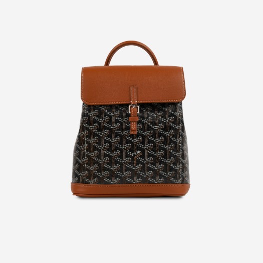 Goyard Alpin Mini Backpack Black Tan