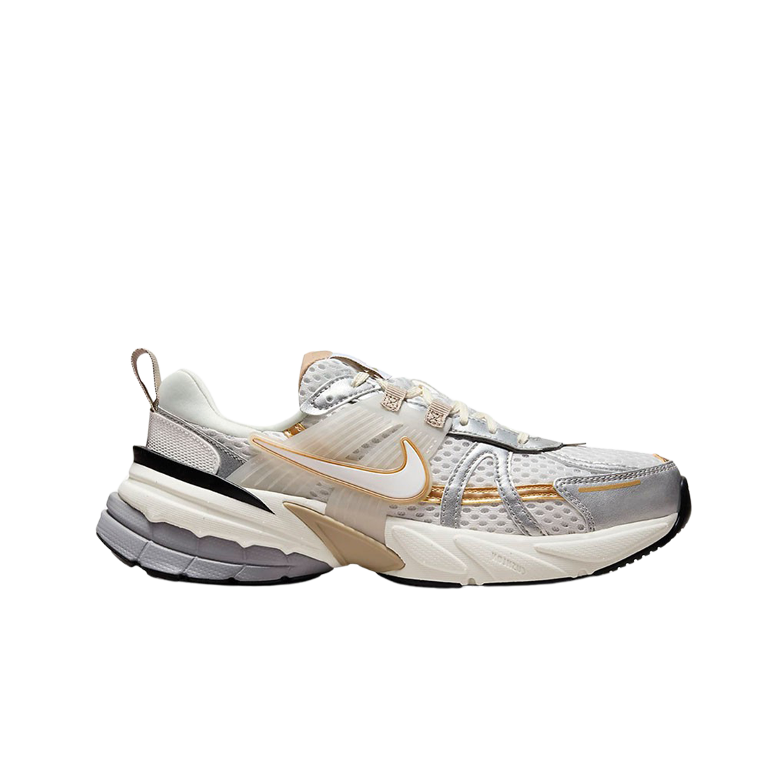 (W) 나이키 V2K 런 화이트 카키((W) Nike V2K Run White Khaki)