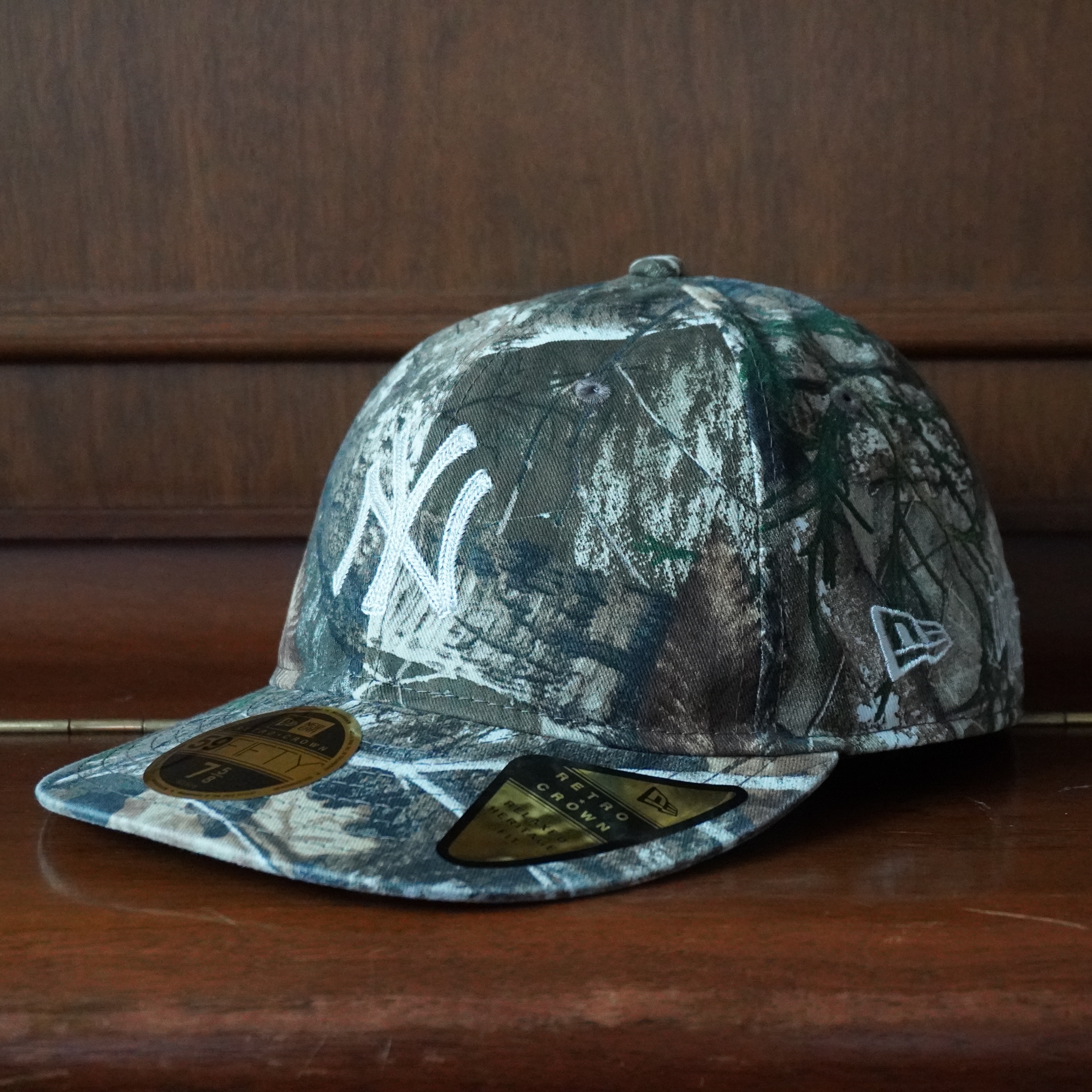 Thisisneverthat x New Era x MLB New York Yankees 59Fifty Retro Crown Cap Realtree 착용 스타일 - 2