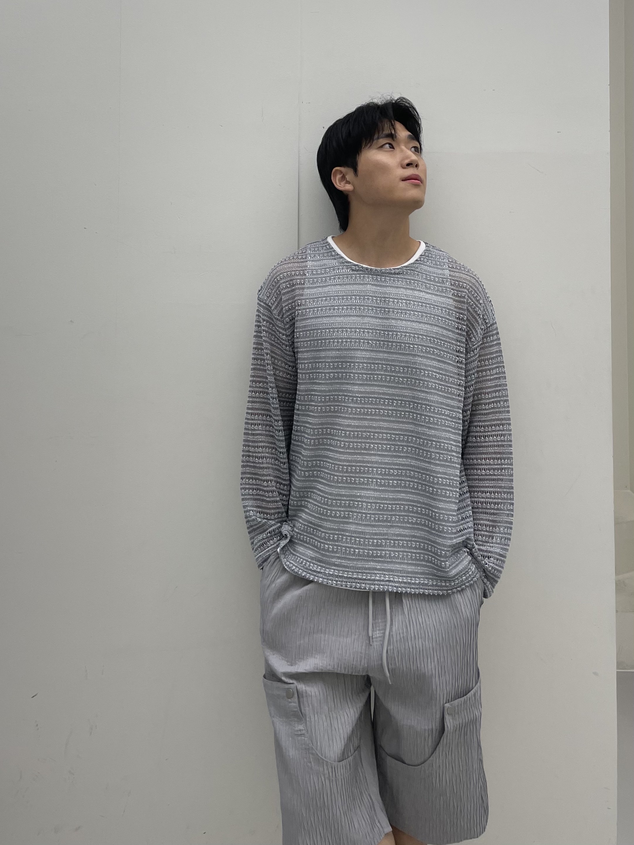 Asics Gel-1090 Piedmont Grey 착용 스타일 - 3