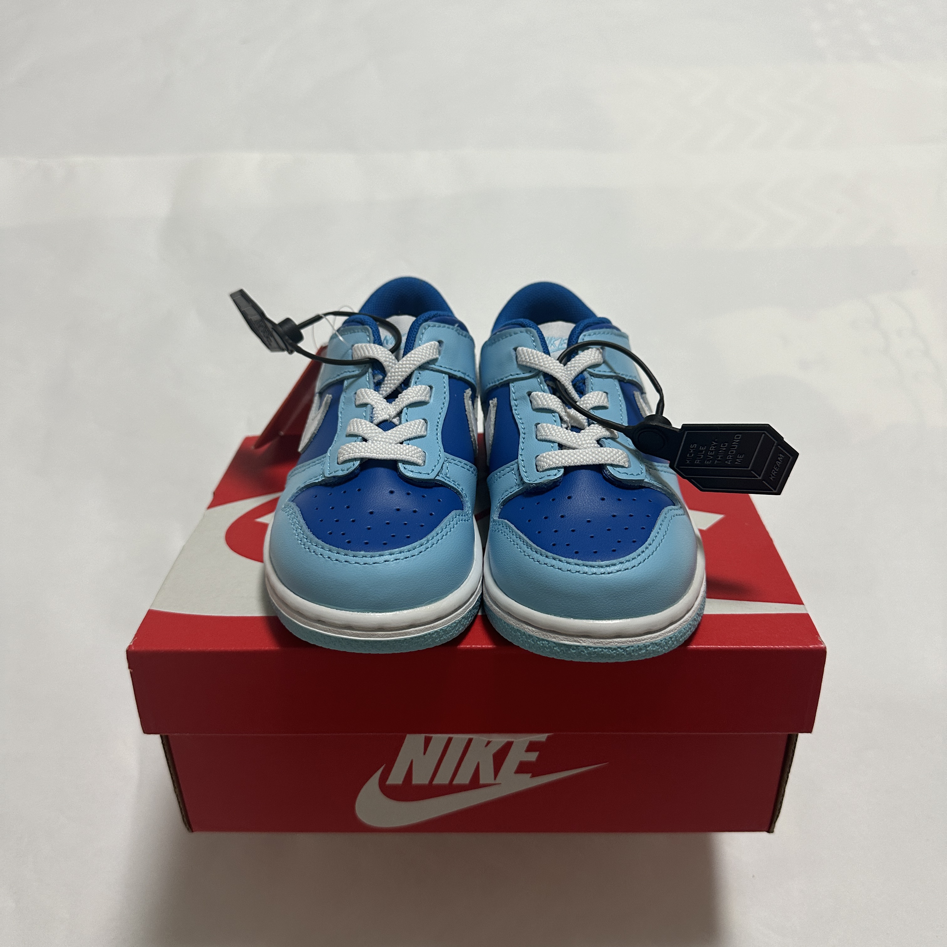 (TD) Nike Dunk Low Retro QS Argon 착용 스타일 - 1