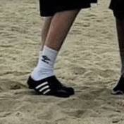 Adidas Adilette Clog Black White 착용 스타일