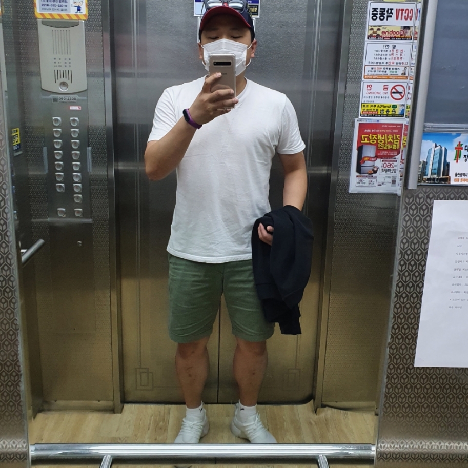 Nike Air Presto White Pure Platinum 착용 스타일
