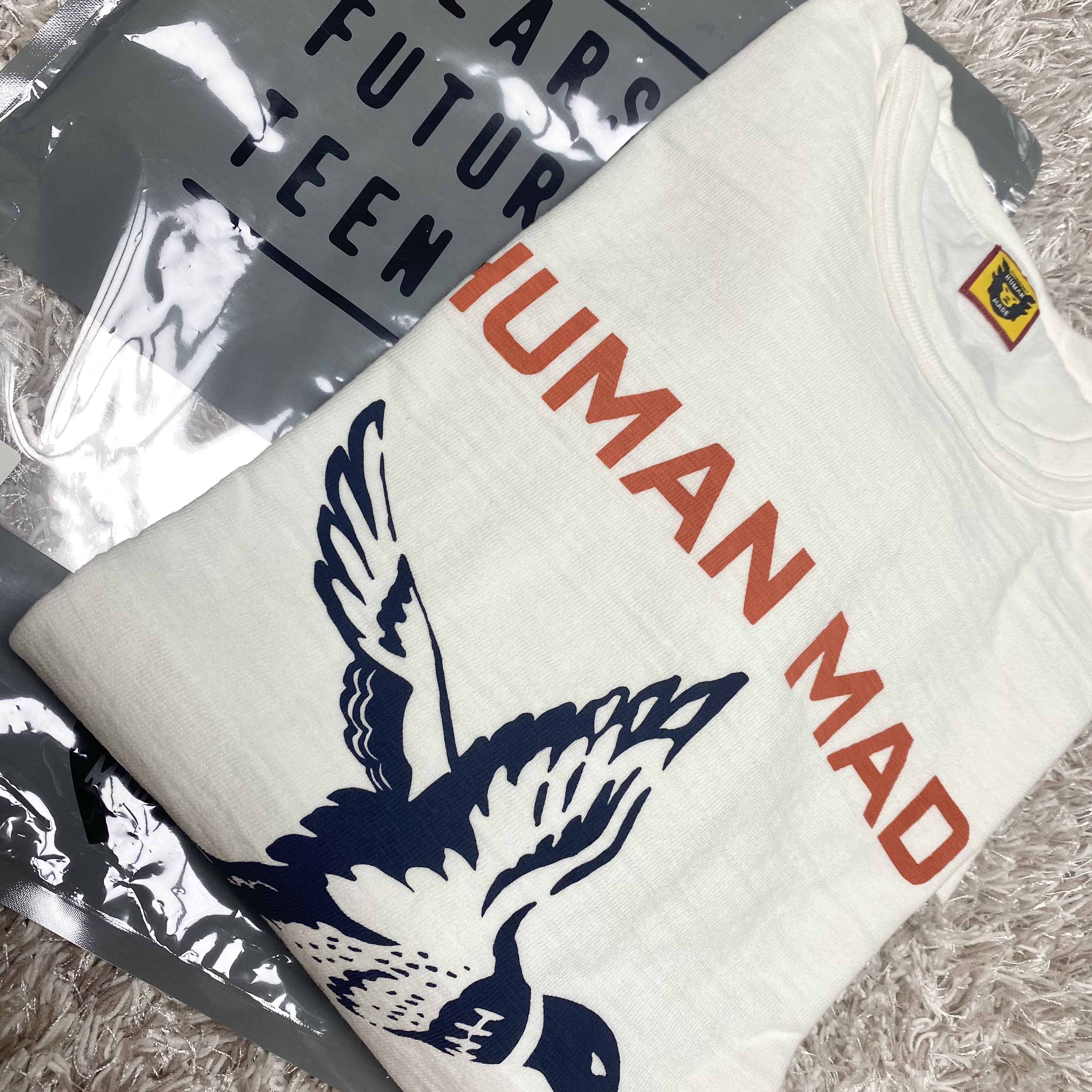 Human Made Graphic T-Shirt #19 White 착용 스타일