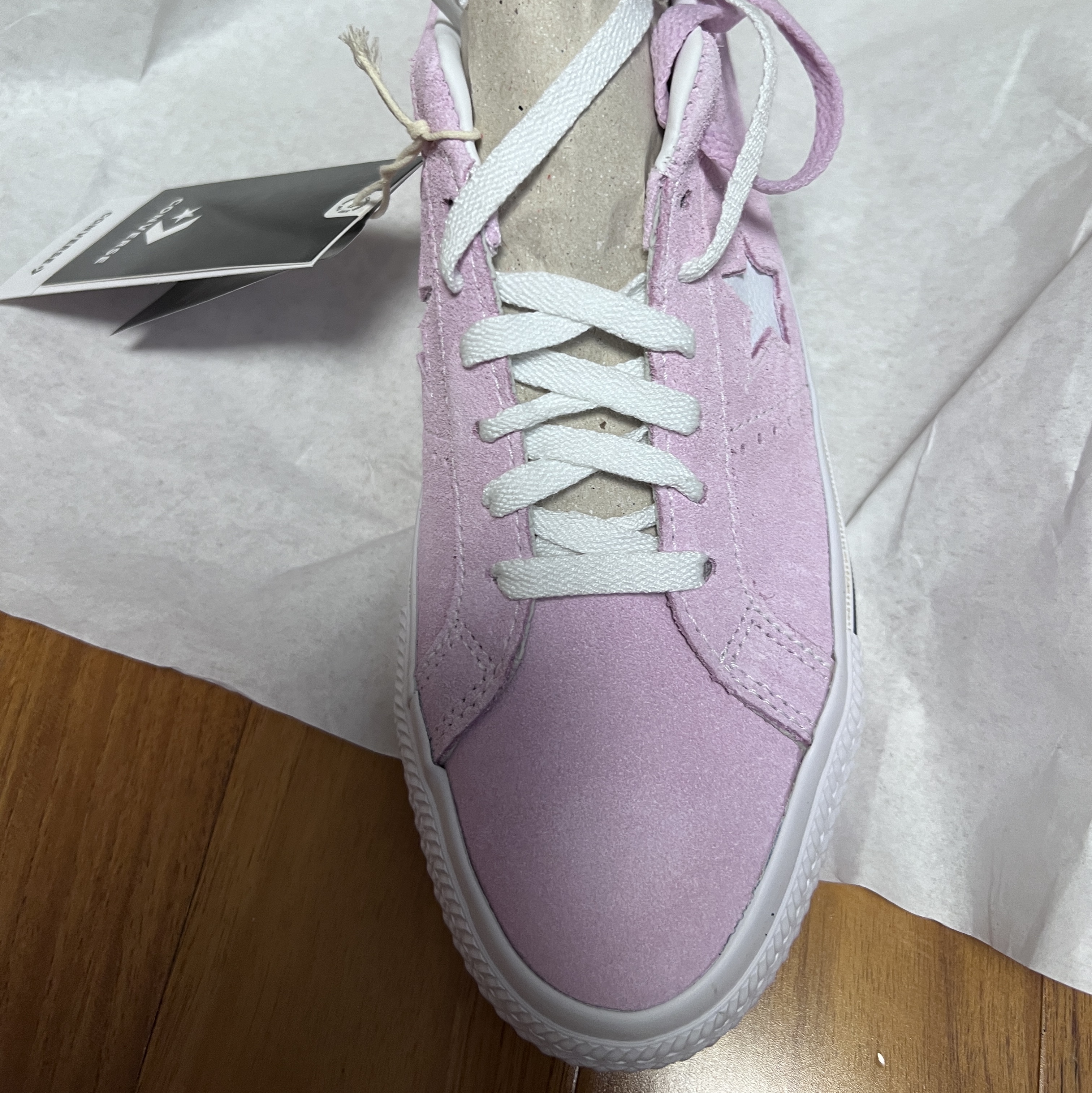 Converse Cons One Star Pro Stardust Lilac 착용 스타일