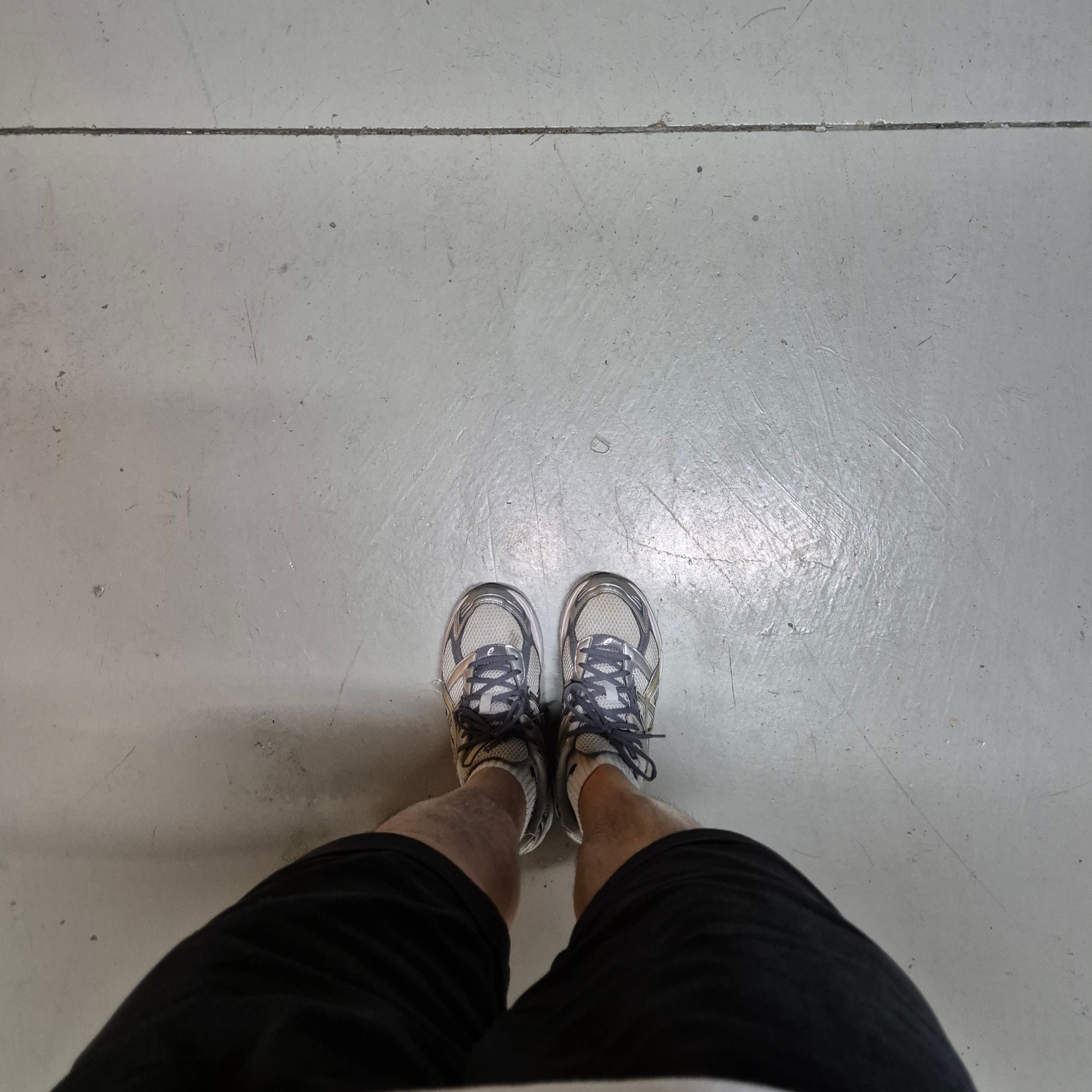 Asics Gel-1130 Polar Shade Pure Silver 착용 스타일