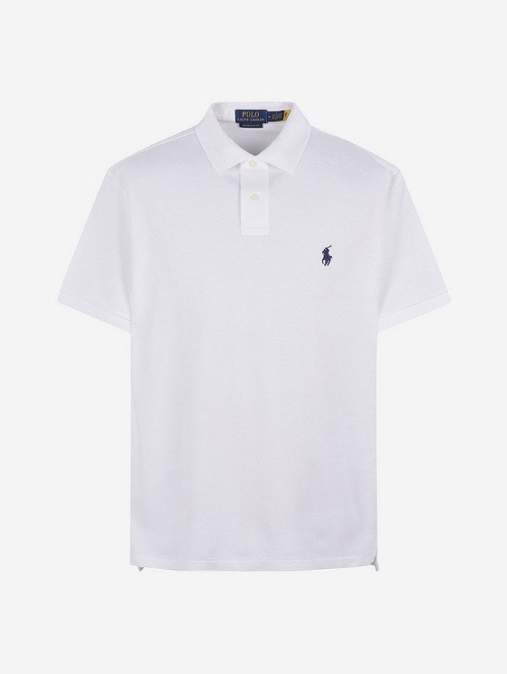 [30%적립] Polo Ralph Lauren Custom Slim Fit Mesh Polo Shirt White 착용 스타일 - 5