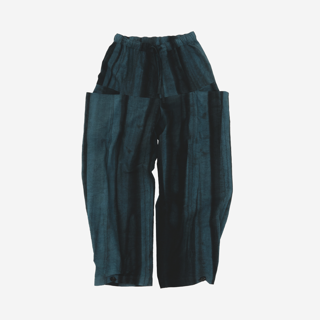 자고류 스트라이프 팬츠 인디고(Jagoryu Stripe Pants Indigo)