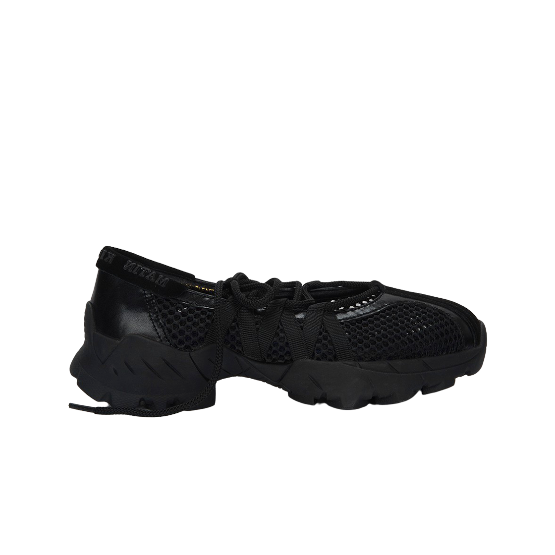 (W) 마뗑킴 메쉬 발레 스니커즈 블랙((W) Matin Kim Mesh Ballet Sneakers Black)