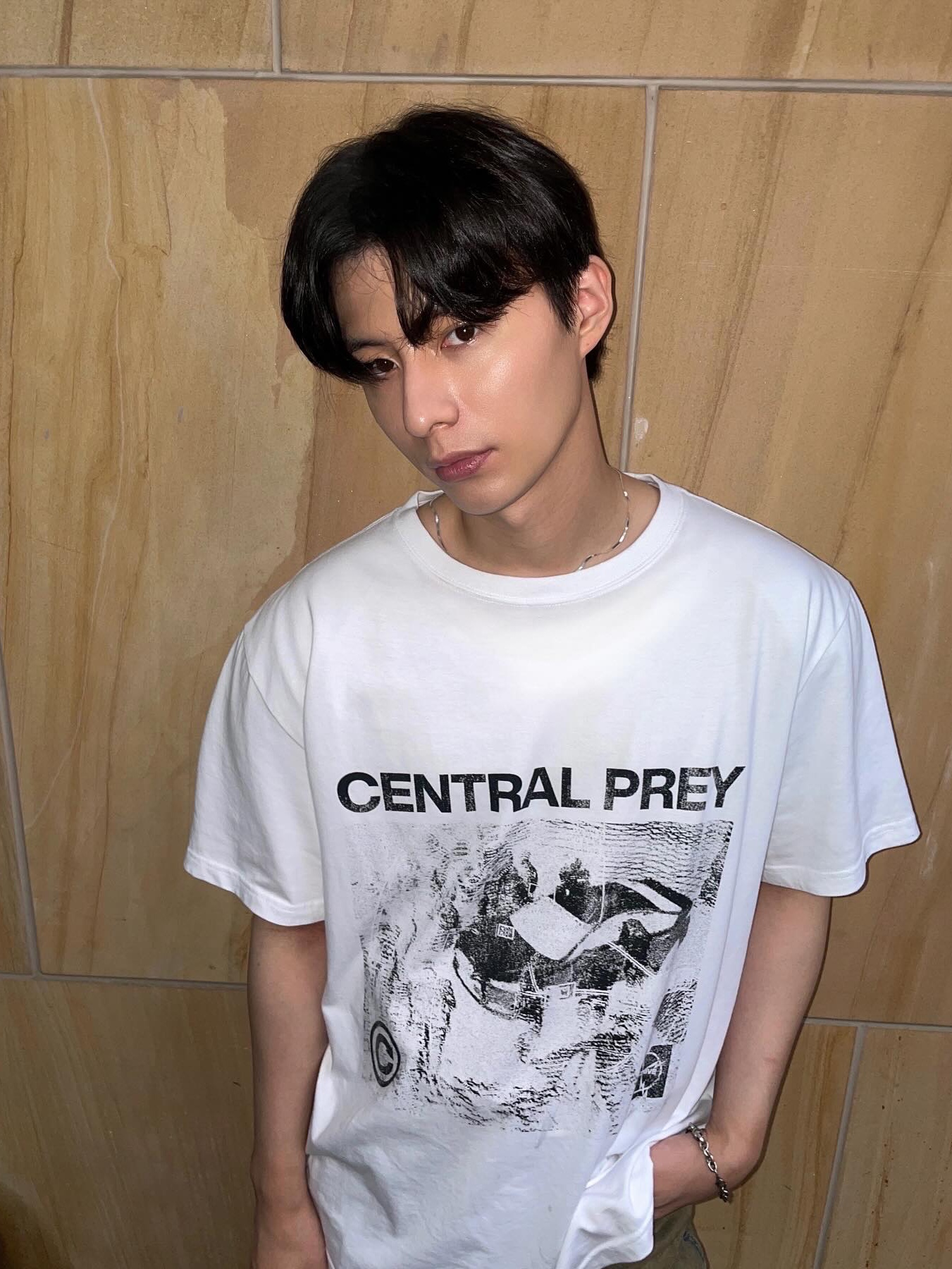 Millo Archive Central Prey T-Shirts White 착용 스타일 - 1