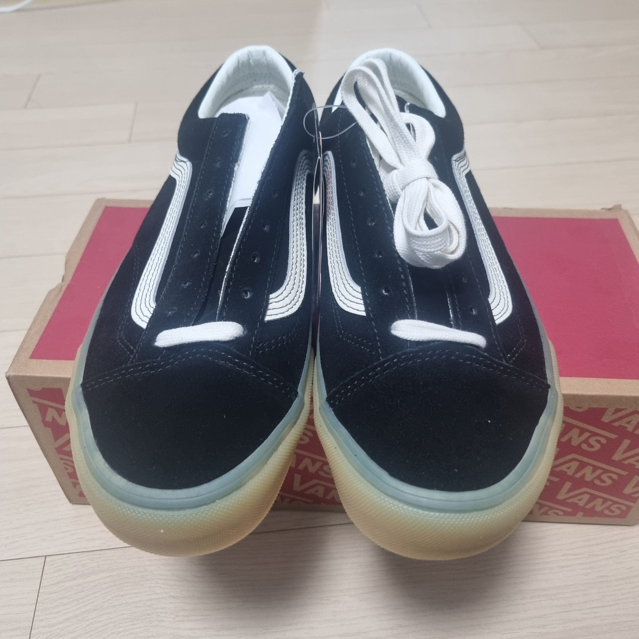 Vans Style 36 Double Light Black Mars 착용 스타일 - 1