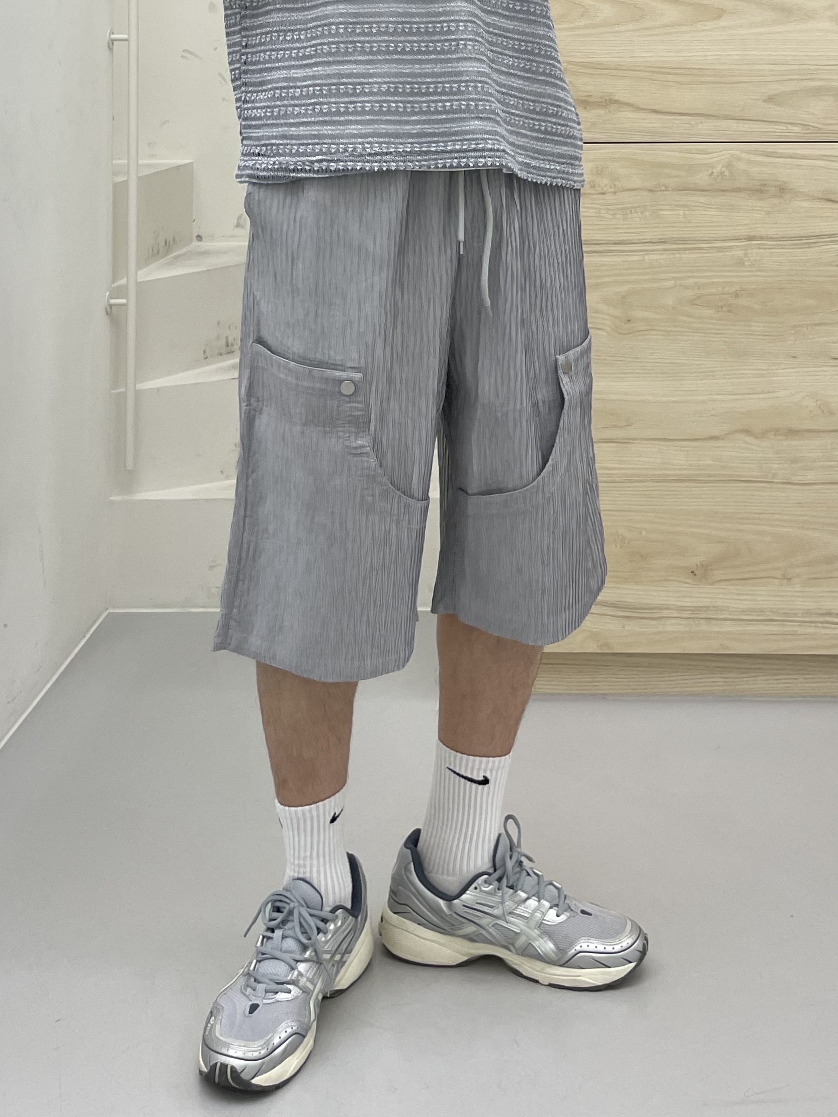 Asics Gel-1090 Piedmont Grey 착용 스타일 - 4