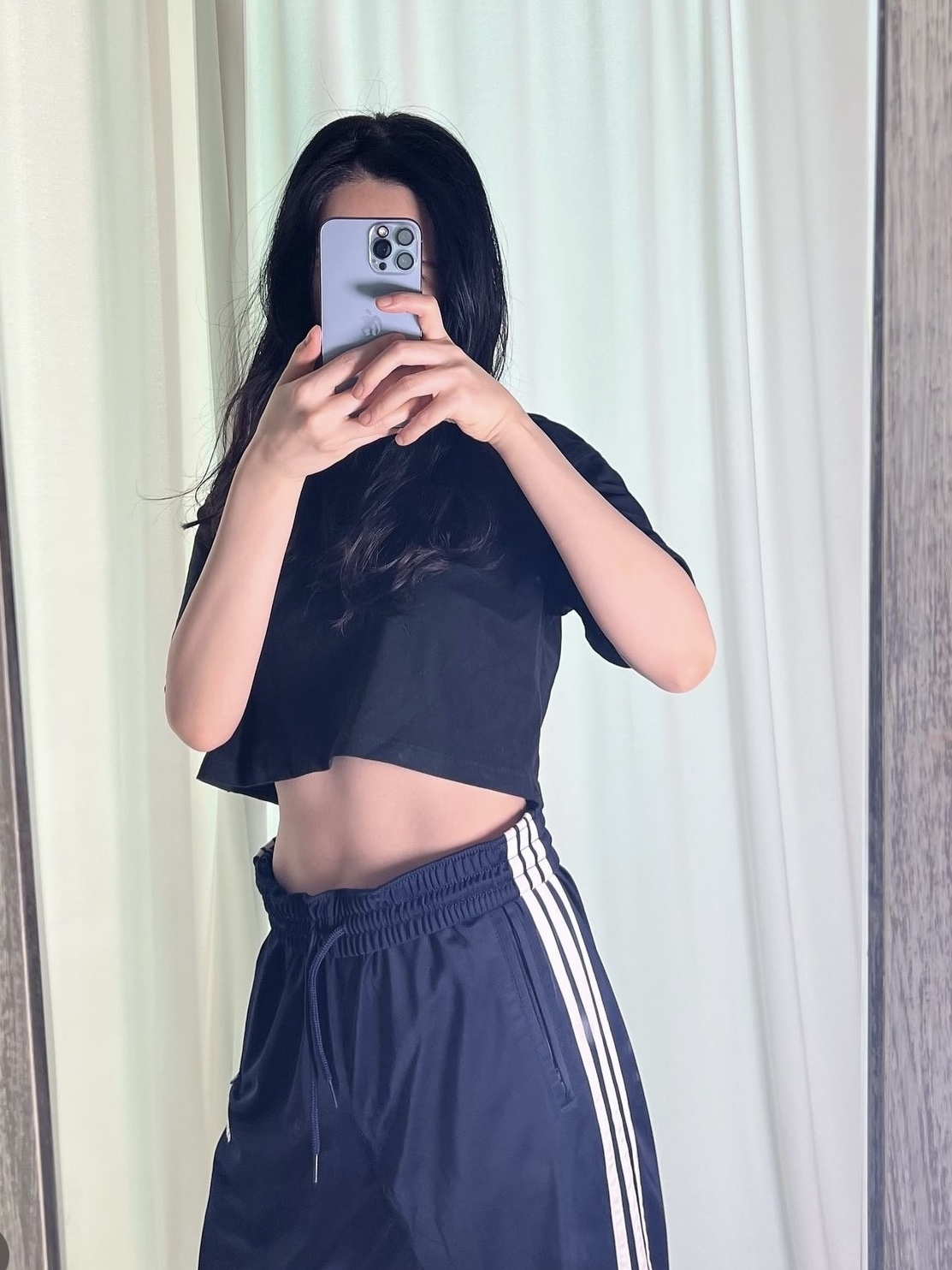 Adidas Adicolor Classics Firebird Track Pants Night Indigo - US Sizing 착용 스타일