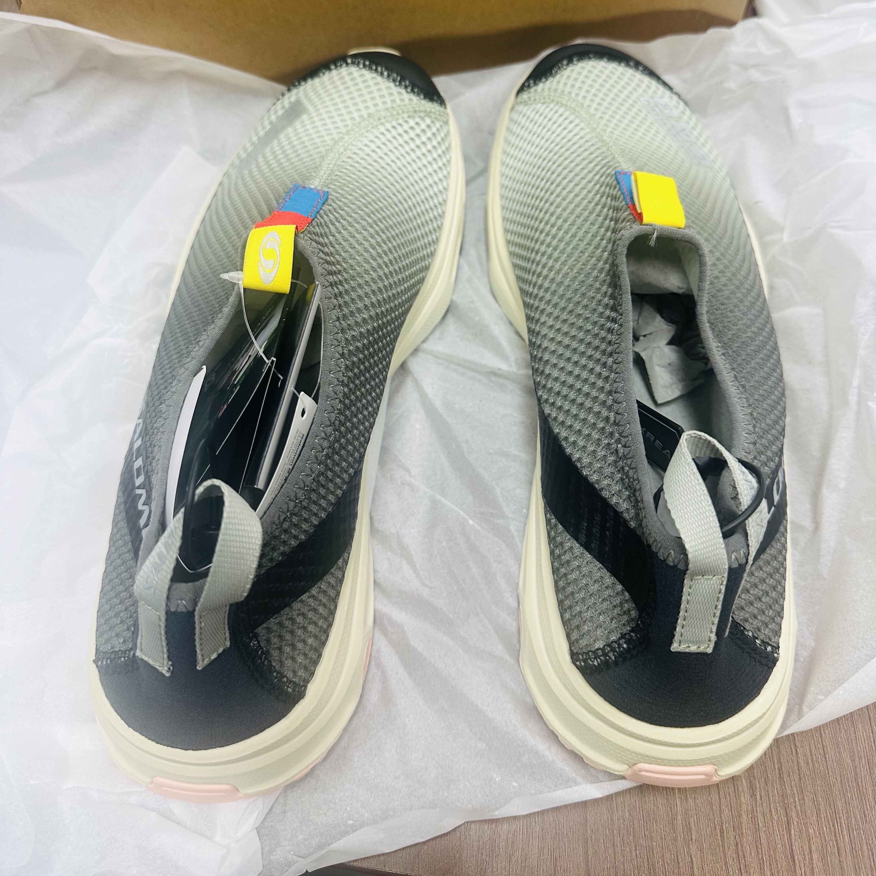 Salomon RX Moc 3.0 Pewter Desert 착용 스타일