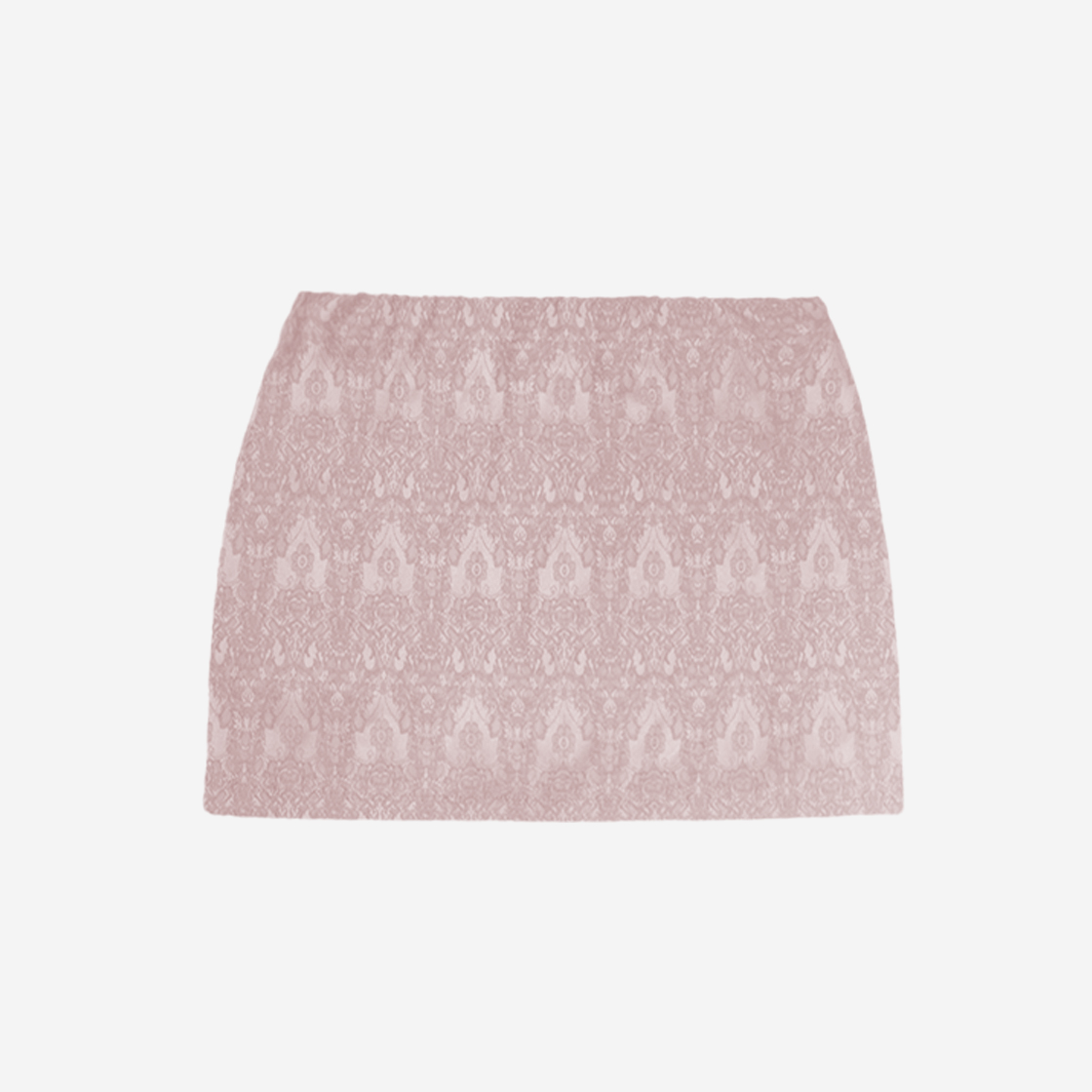 6367988 SIO Jacuard Mini Skirt Pink