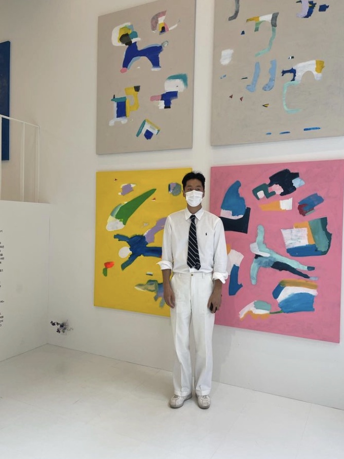 [30% 적립] Polo Ralph Lauren Classic Fit Garment Dyed Oxford Shirt White 착용 스타일 - 1