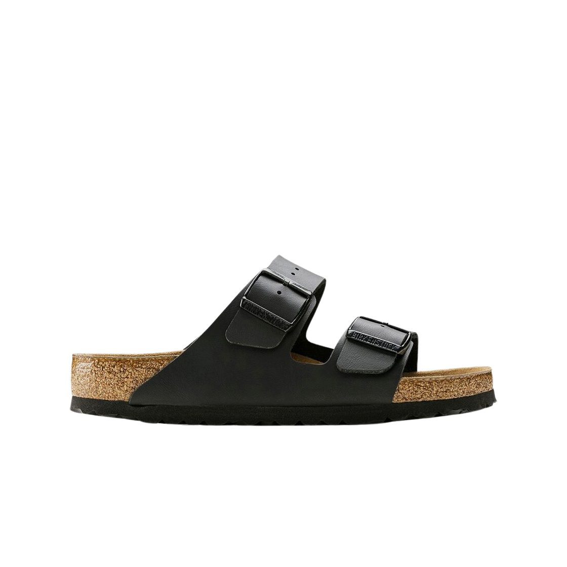 0551253 Birkenstock Arizona Soft Footbed Birko Flor Black - Narrow