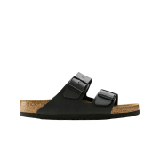 Birkenstock Arizona Soft Footbed Birko Flor Black - Narrow