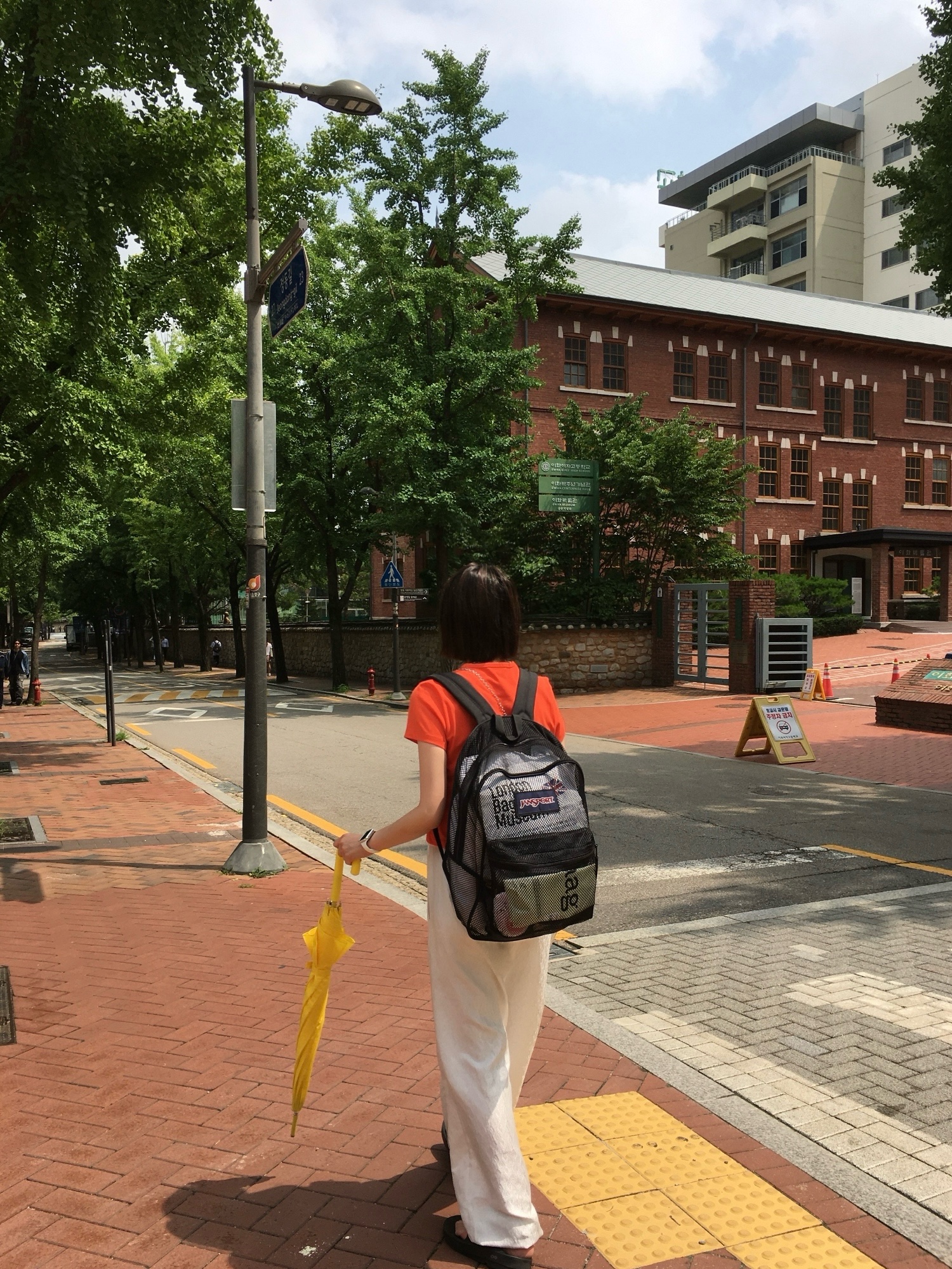 Jansport Mesh Pack Backpack Black, Oofos OOriginal Black 착용 스타일