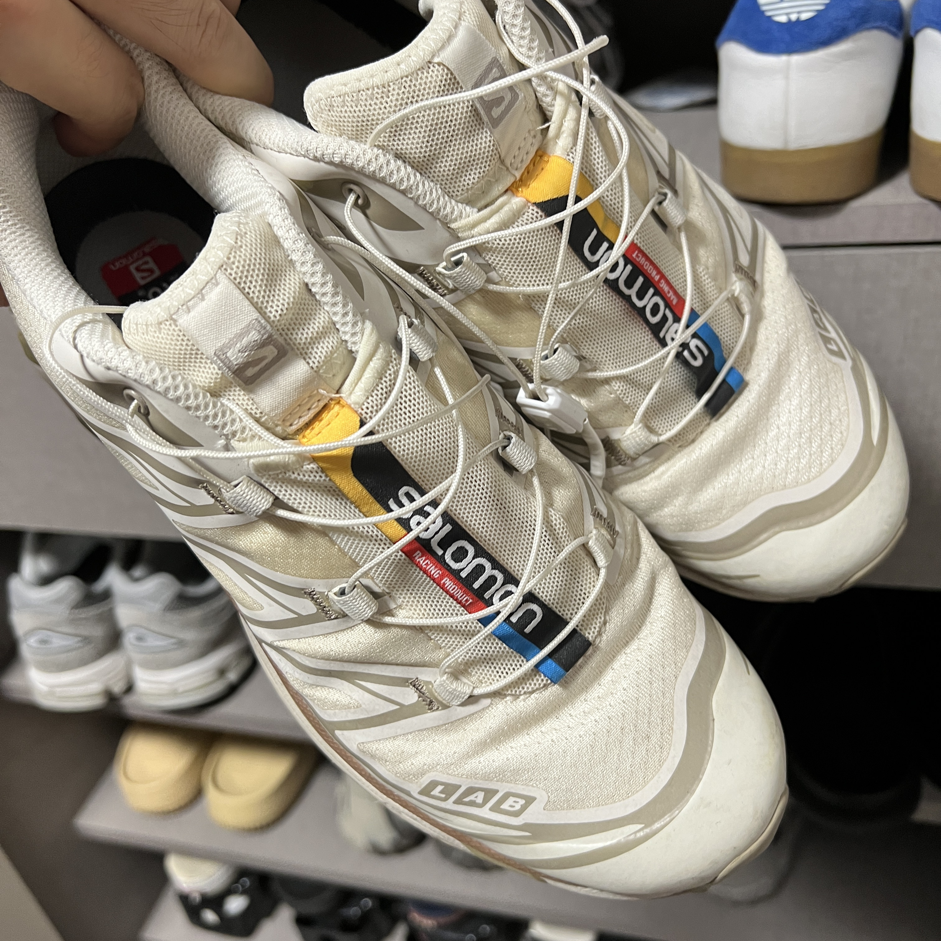 Salomon XT-6 Turtledove 착용 스타일