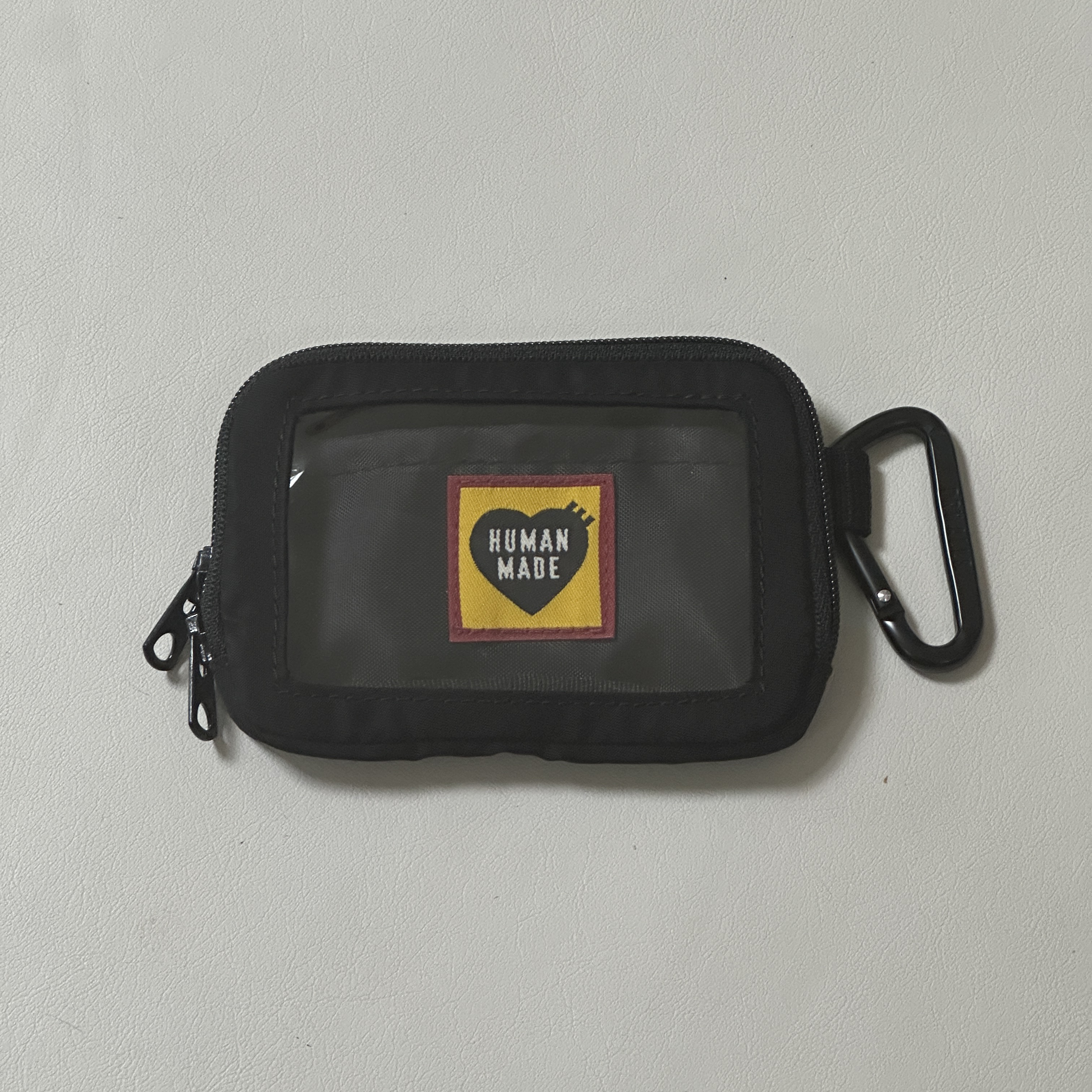Human Made Military Card Case Black 착용 스타일 - 2