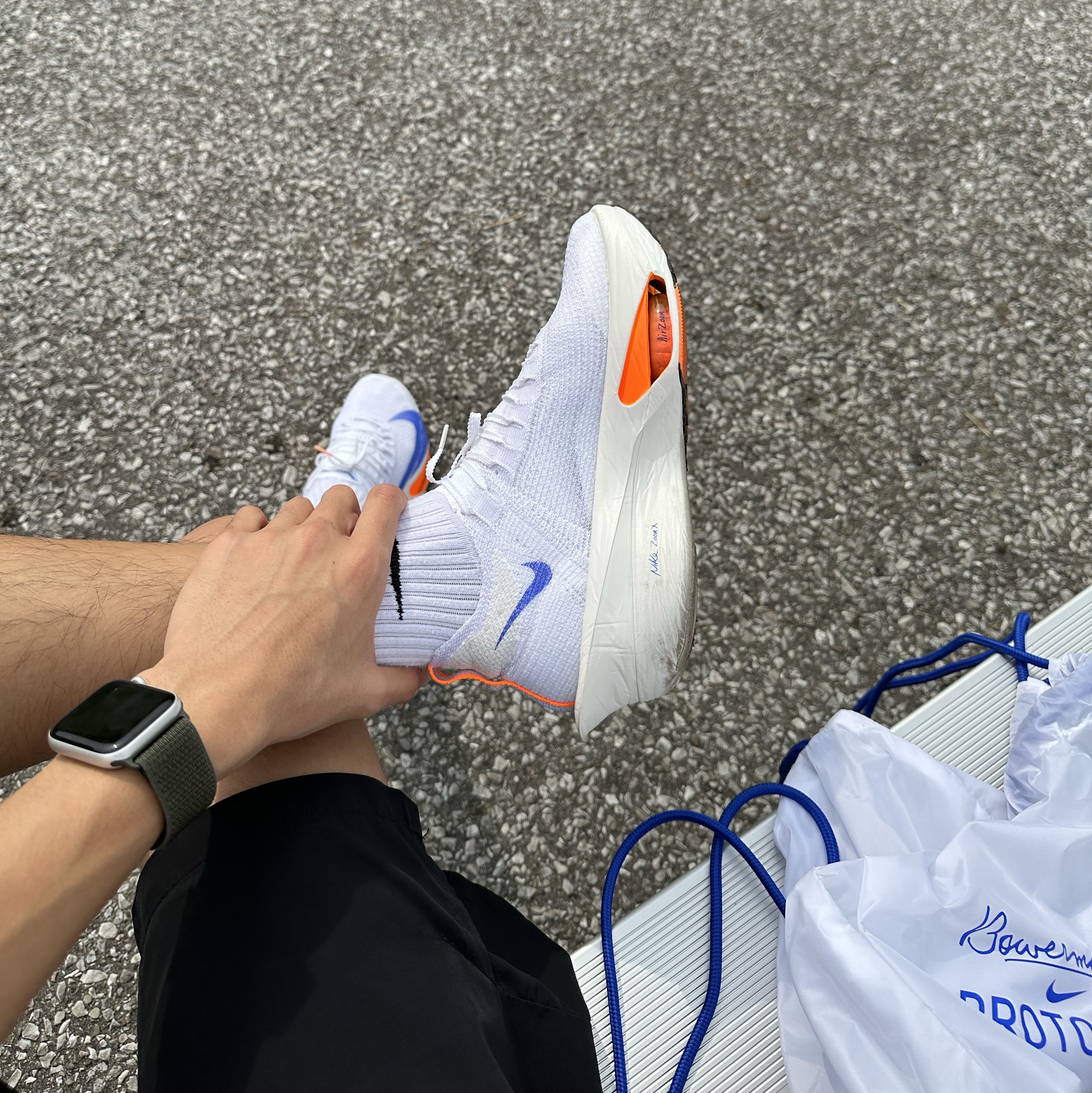 Nike Air Zoom Alphafly Next% 3 Blueprint 착용 스타일 - 3