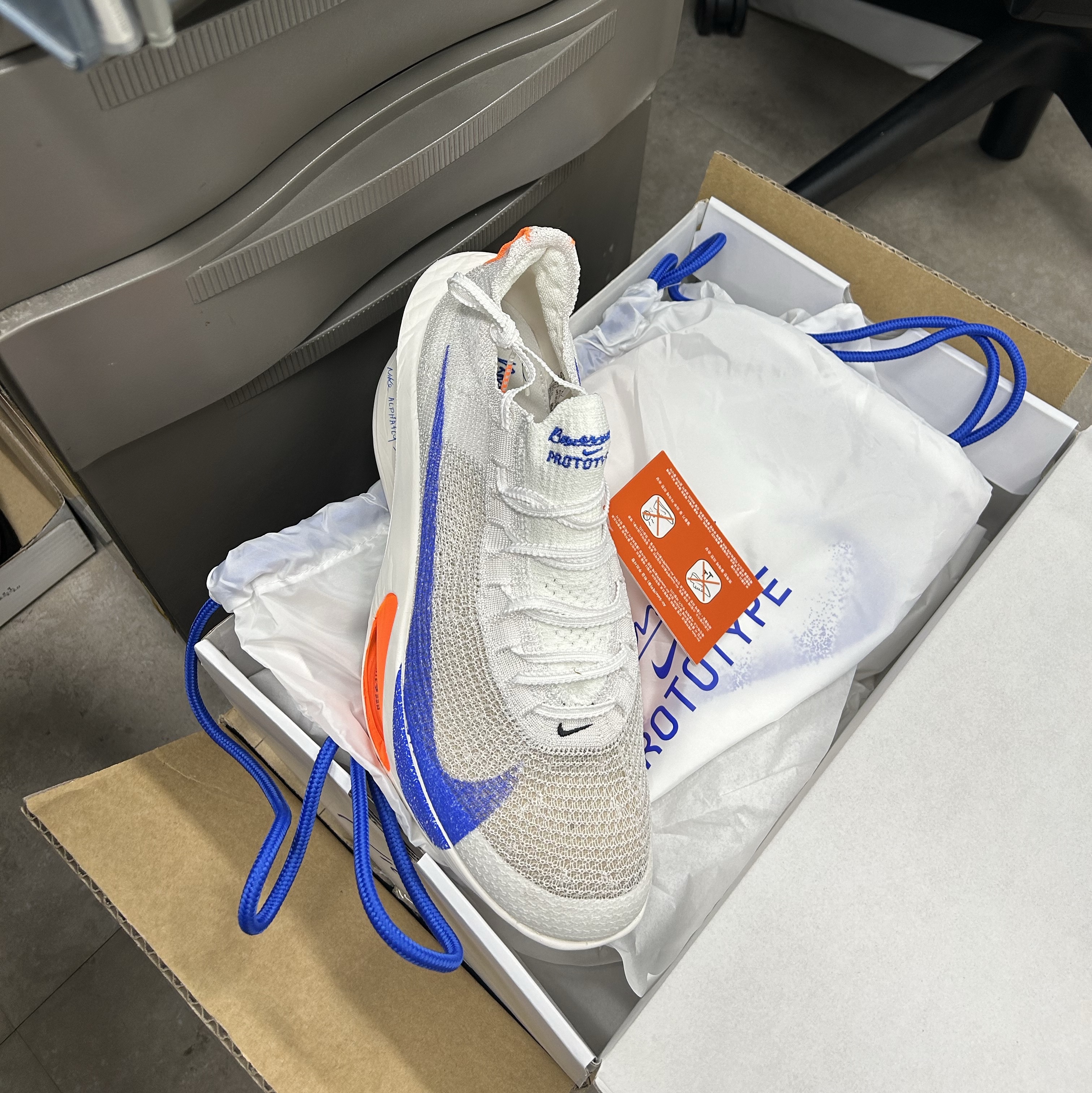 Nike Air Zoom Alphafly Next% 3 Blueprint 착용 스타일