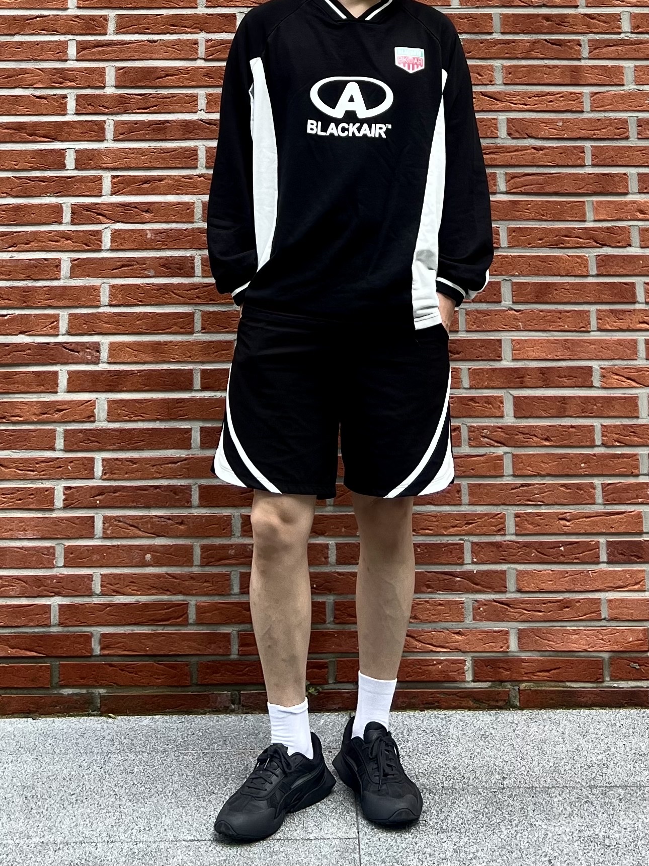 Puma Vaderon Black 착용 스타일 - 2